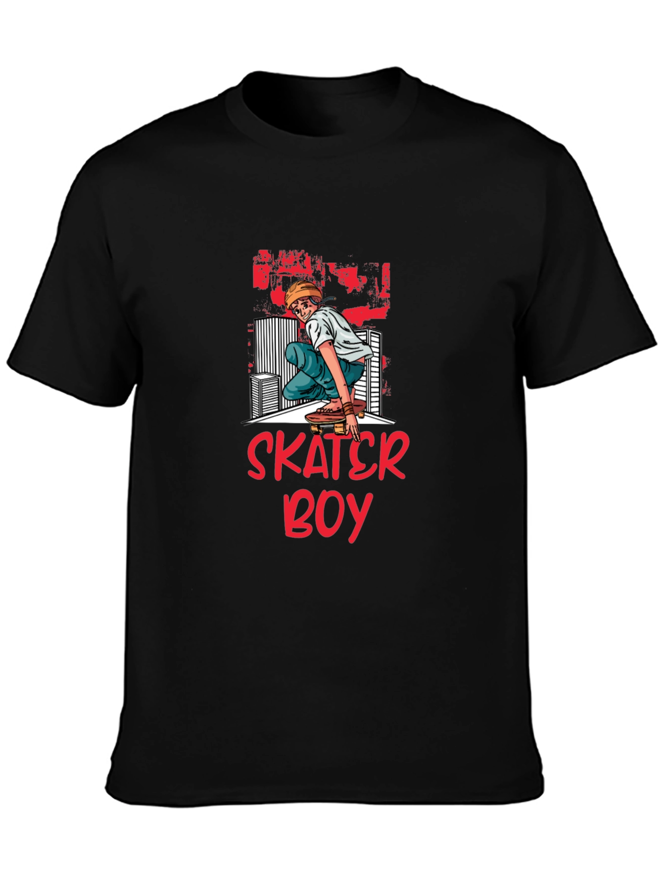 Skater Boy Graphic T-Shirt | Cool Street Style
