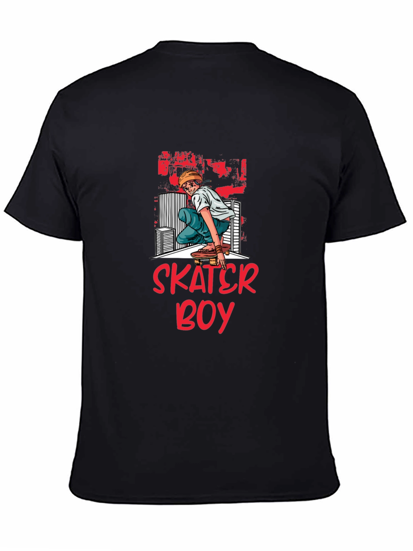 Skater Boy Graphic T-Shirt | Cool Street Style