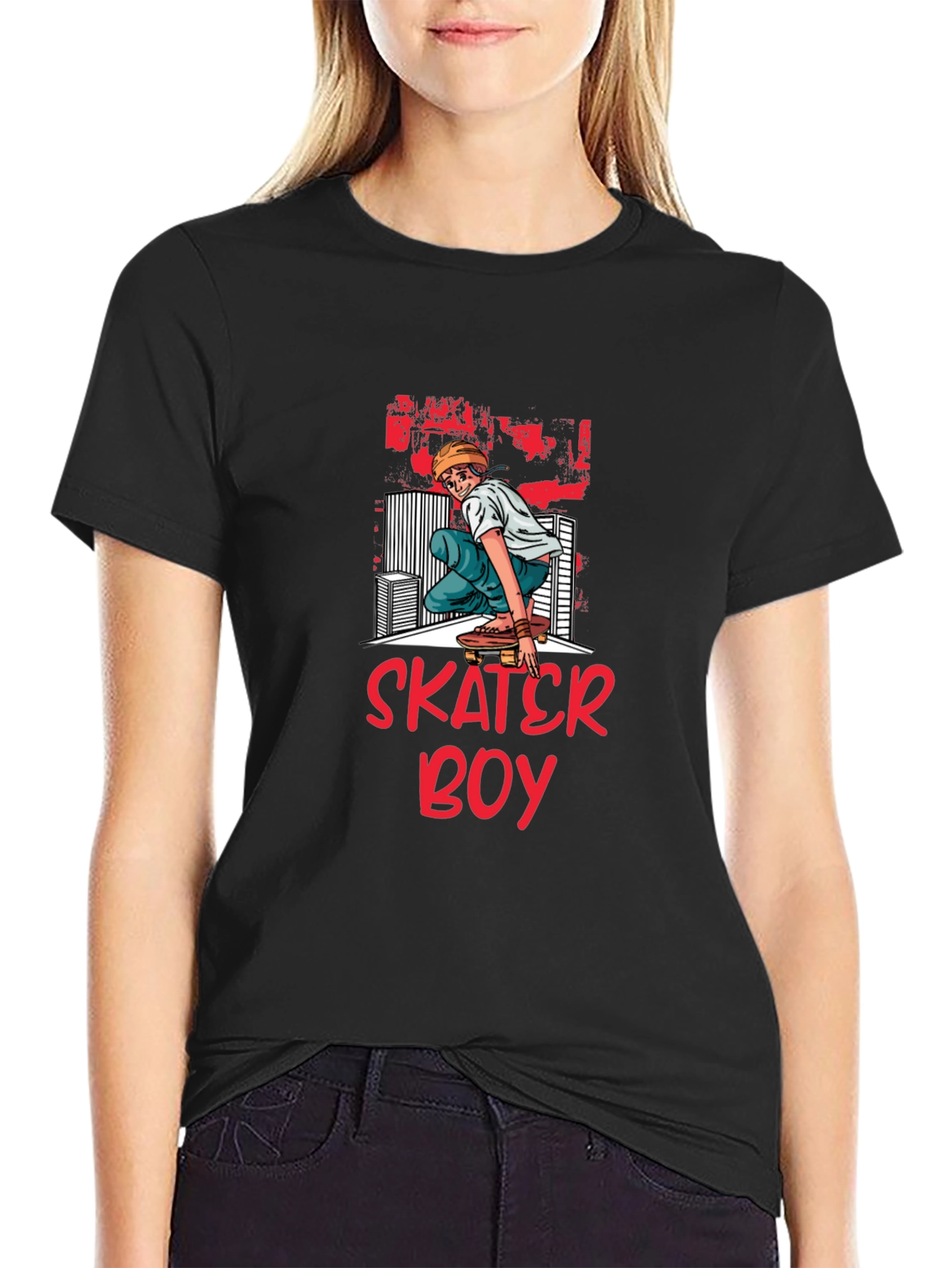 Skater Boy Graphic T-Shirt | Cool Street Style