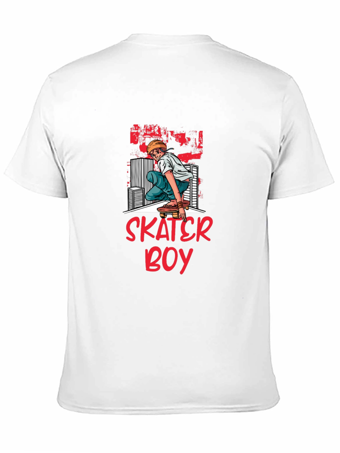 Skater Boy Graphic T-Shirt | Cool Street Style