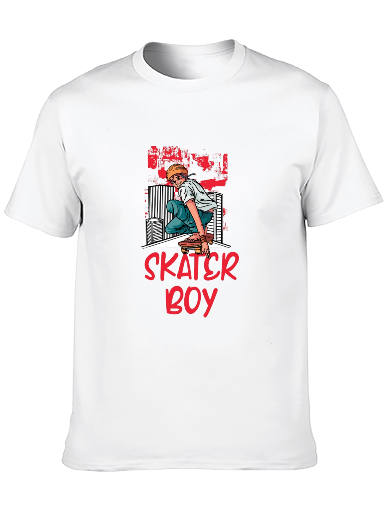 Skater Boy Graphic T-Shirt | Cool Street Style