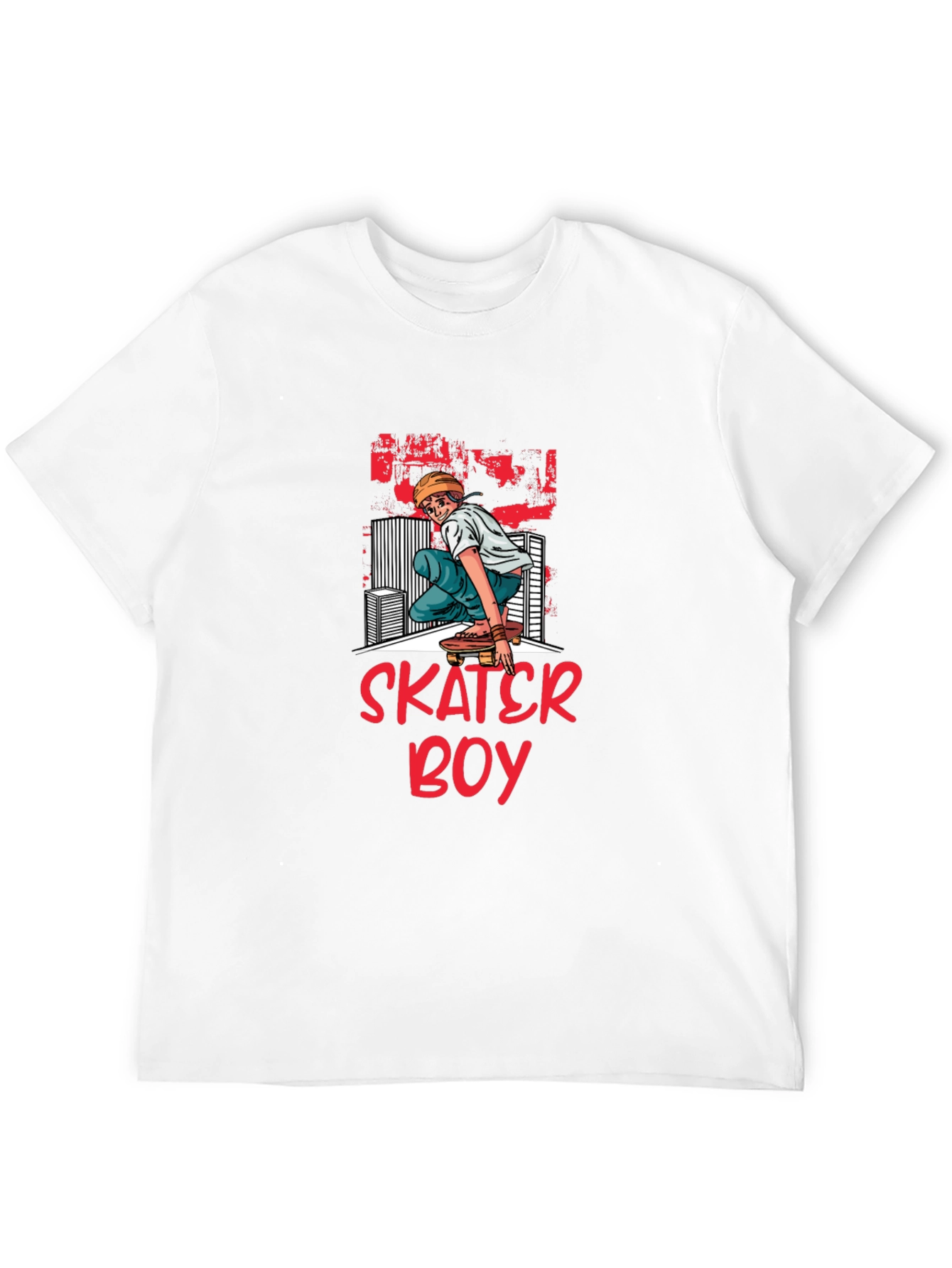 Skater Boy Graphic T-Shirt | Cool Street Style