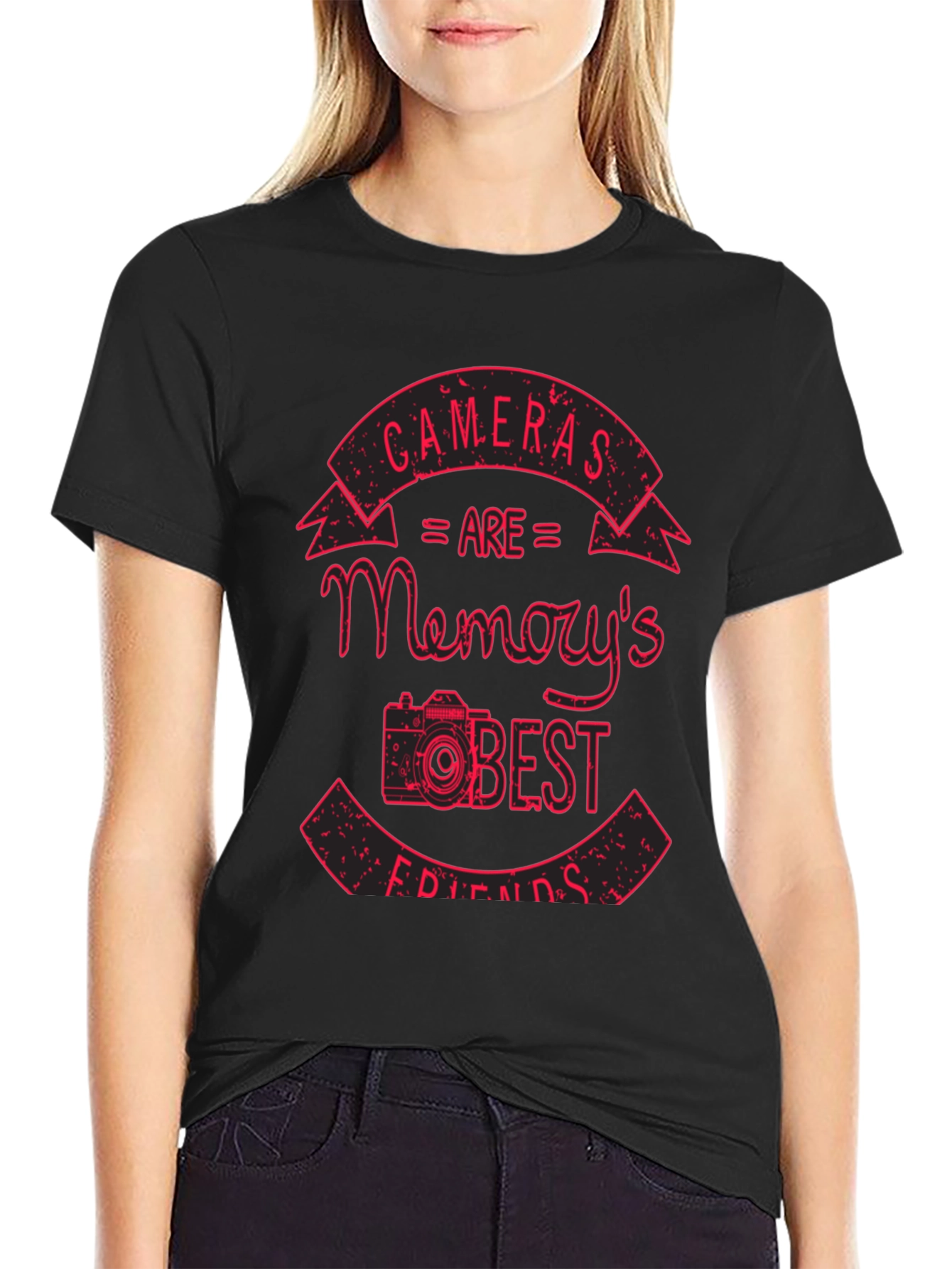 Cameras Are Memorys Best Friends Graphic T-Shirt