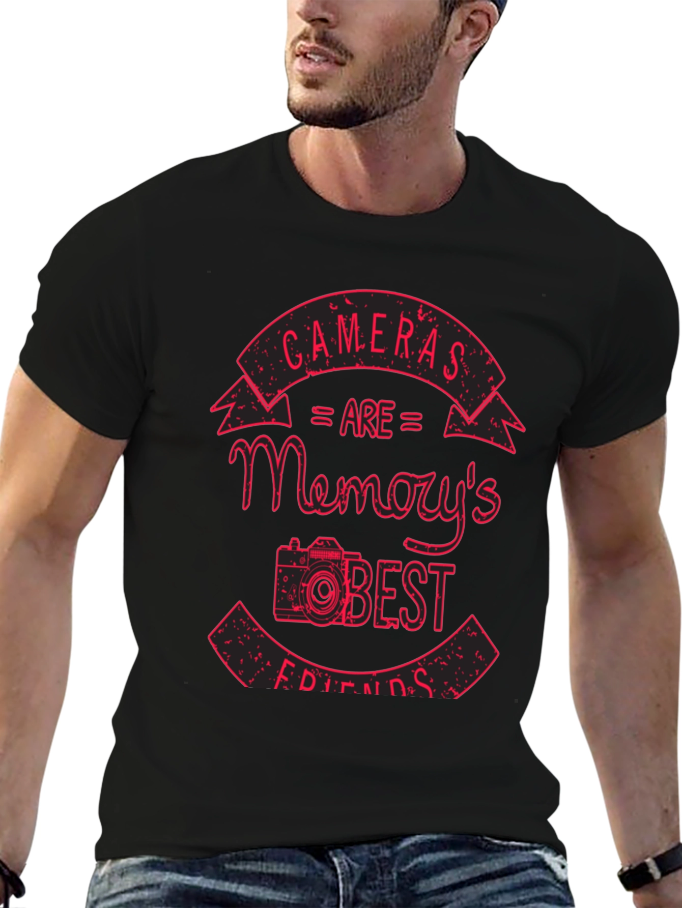 Cameras Are Memorys Best Friends Graphic T-Shirt