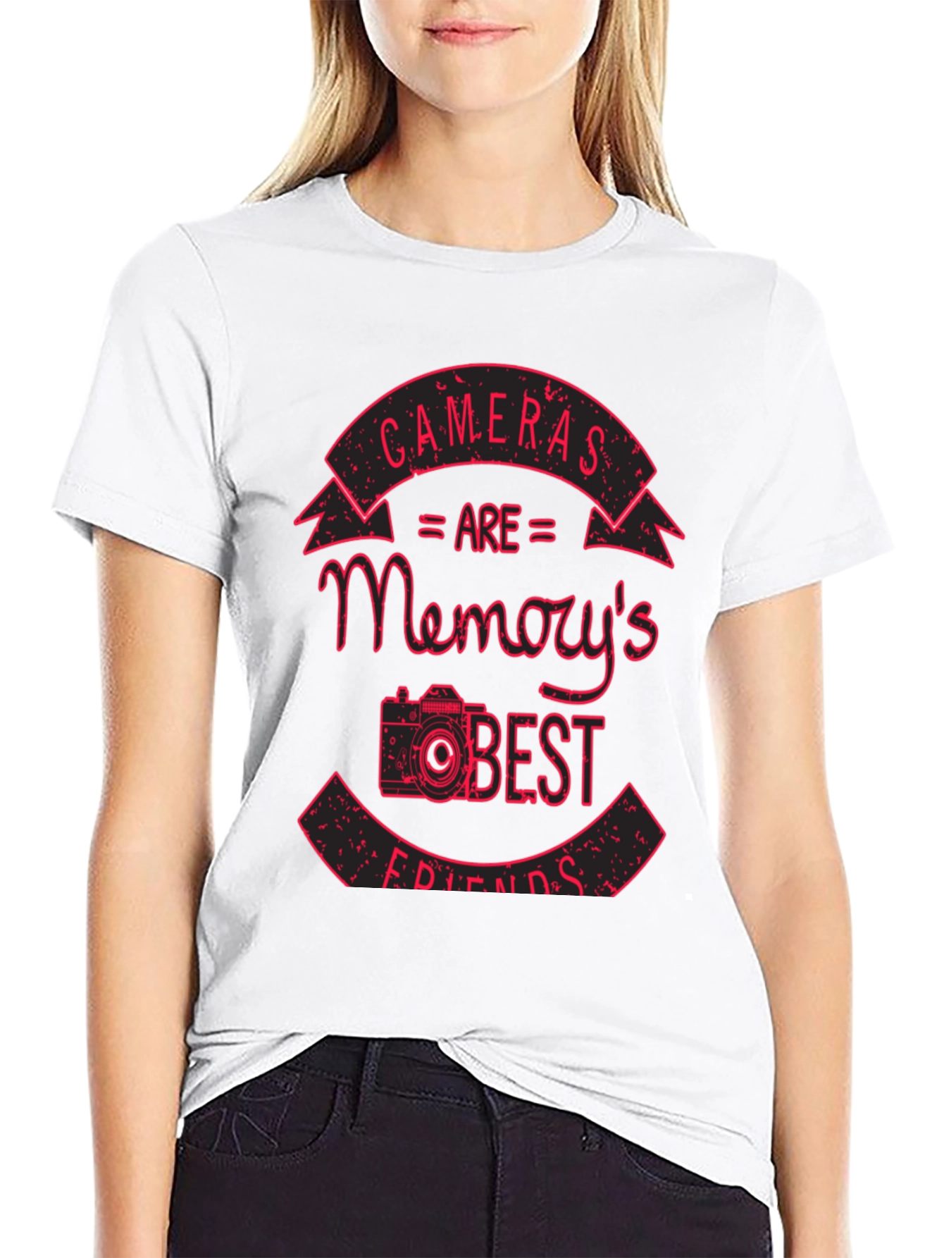 Cameras Are Memorys Best Friends Graphic T-Shirt