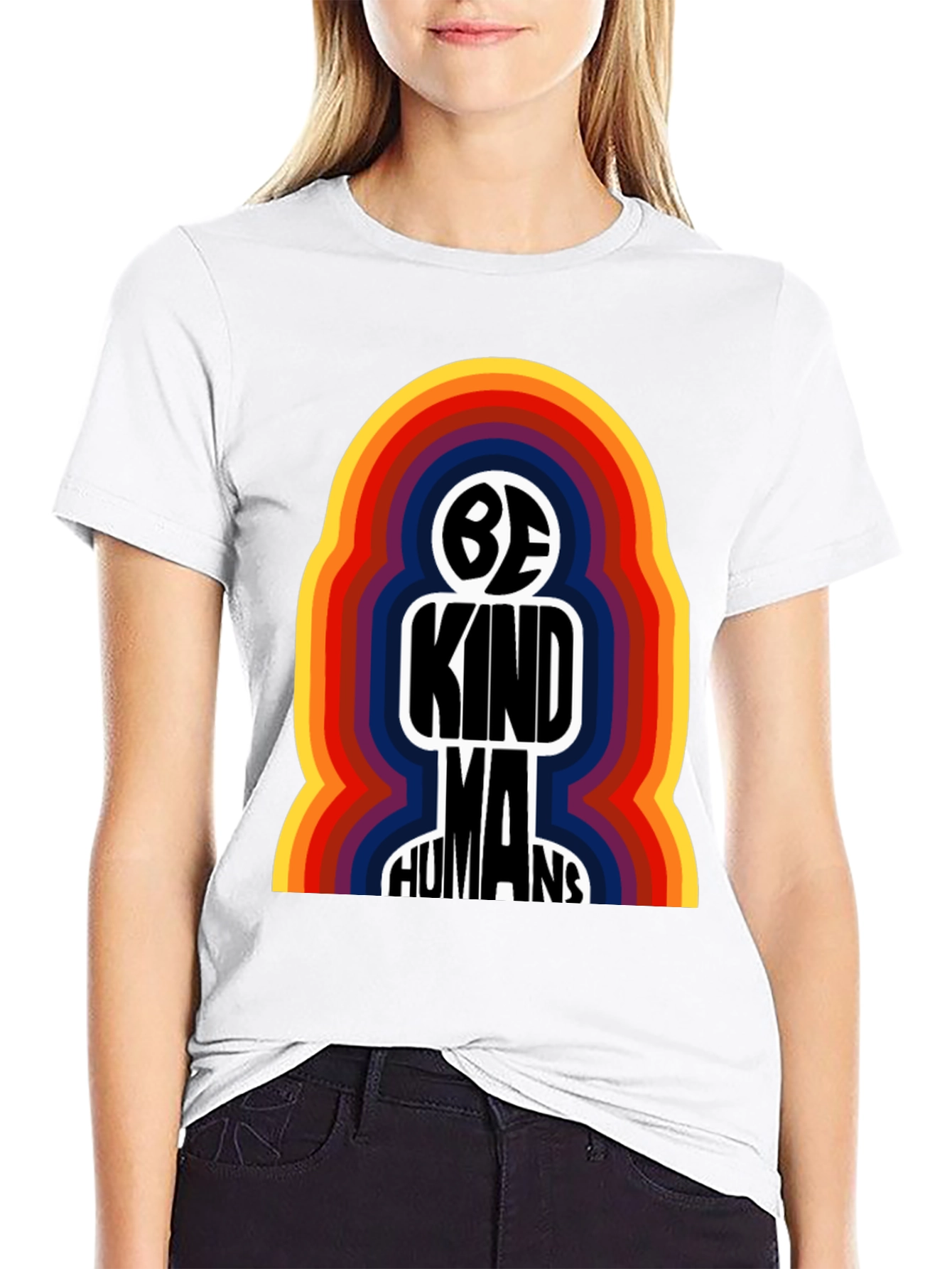 Be Kind To Humans Graphic T-Shirt