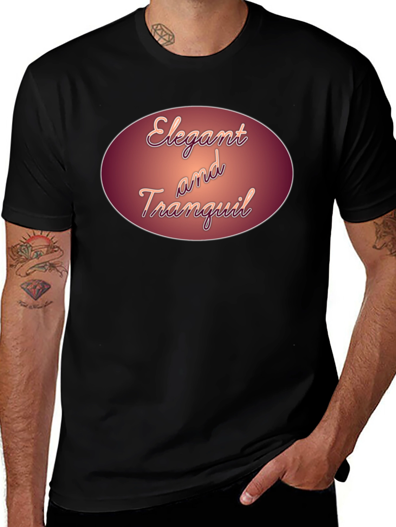 Elegant & Tranquil Graphic Tee