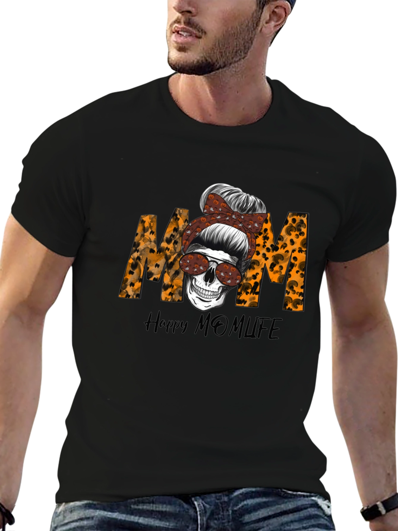Happy Mom Life Halloween T-Shirt