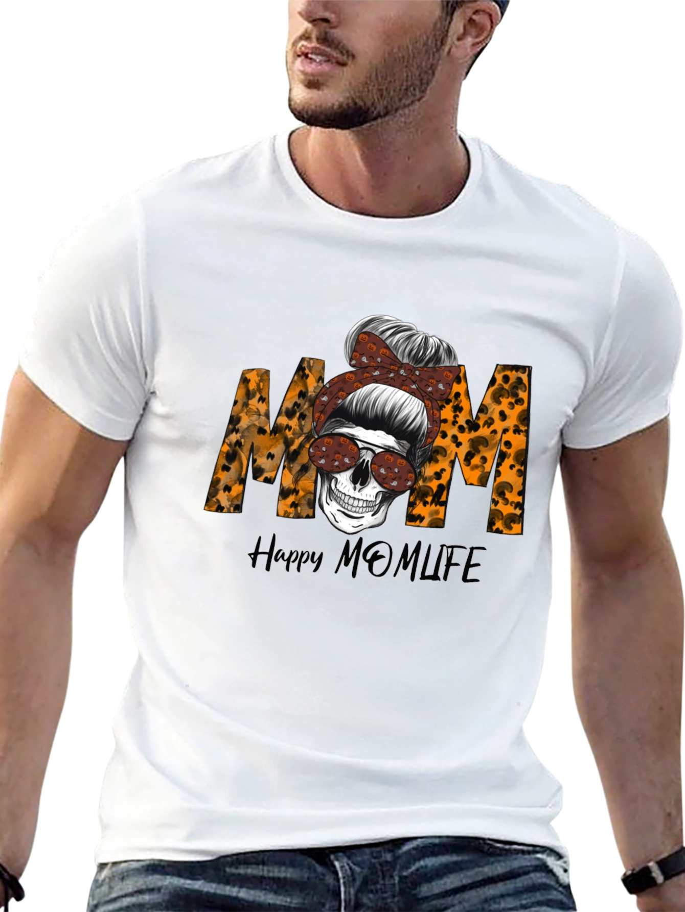 Happy Mom Life Halloween T-Shirt