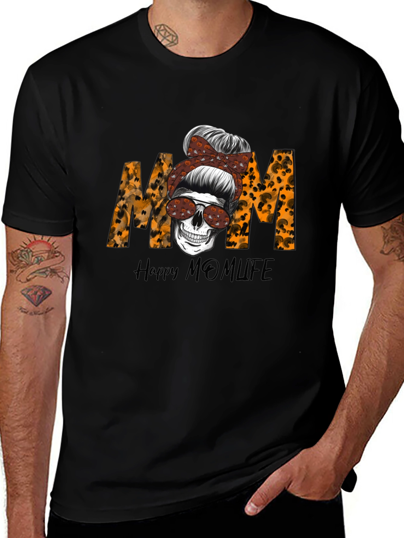 Happy Mom Life Halloween T-Shirt