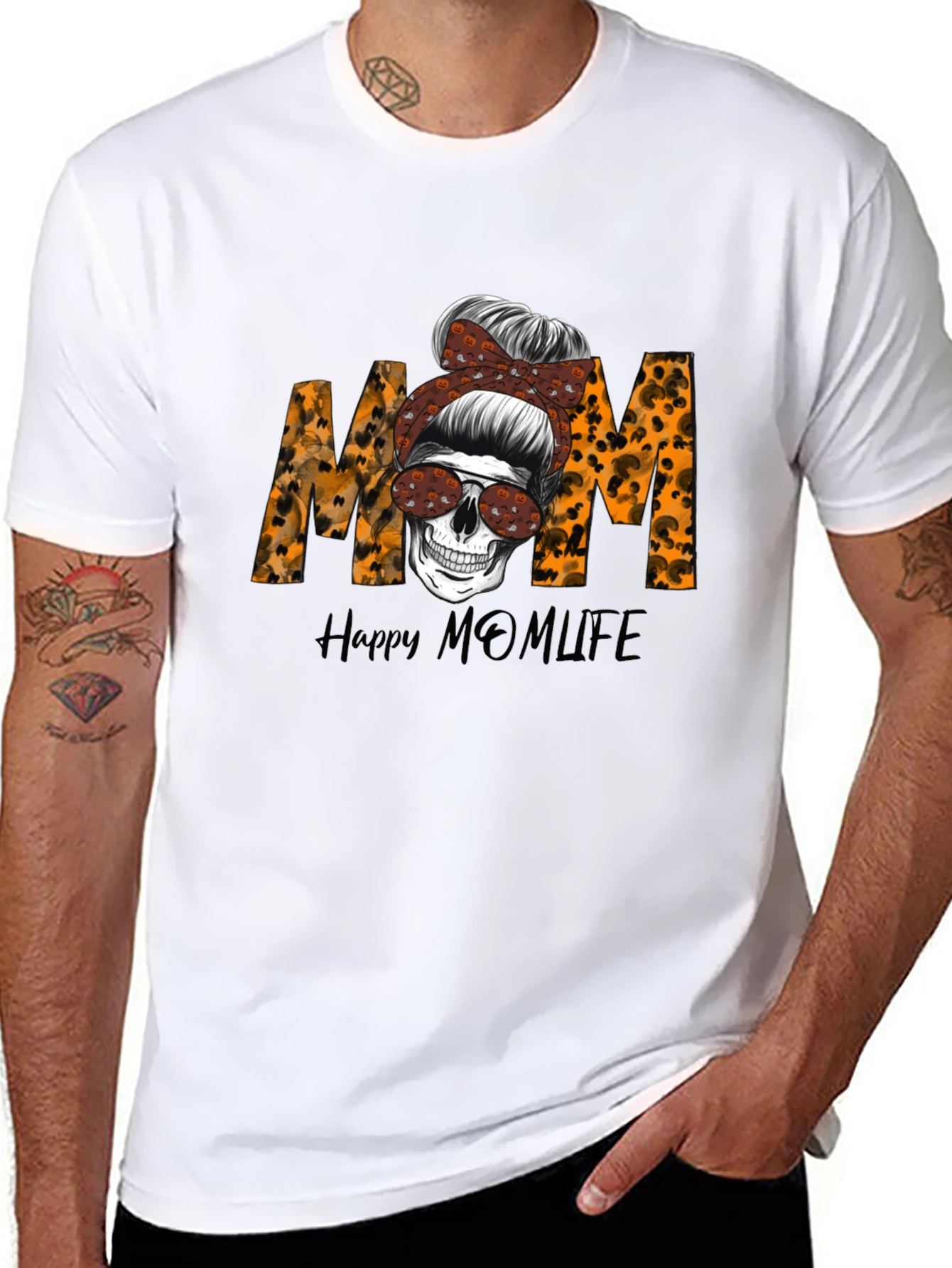 Happy Mom Life Halloween T-Shirt
