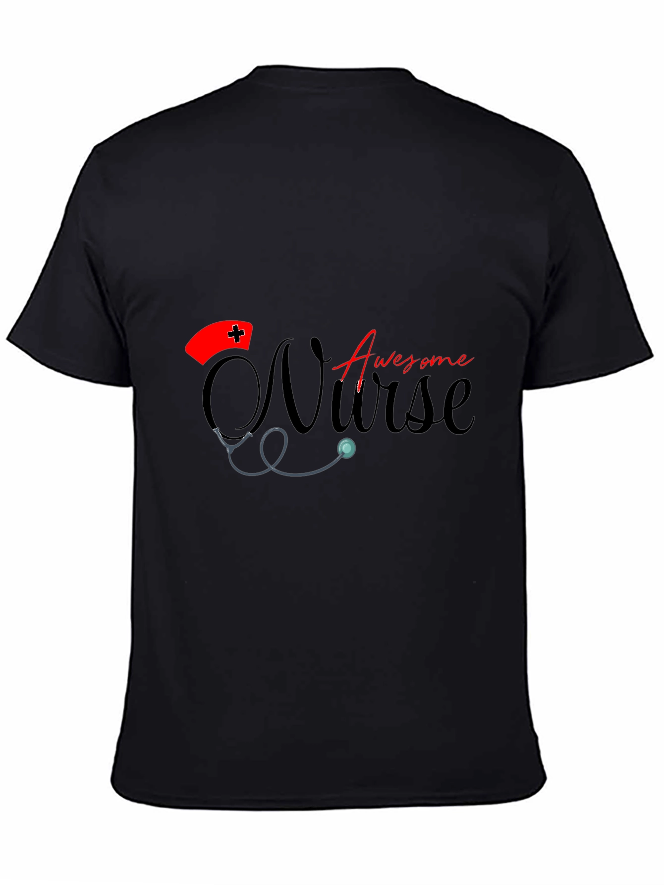 Awesome Nurse Graphic T-Shirt