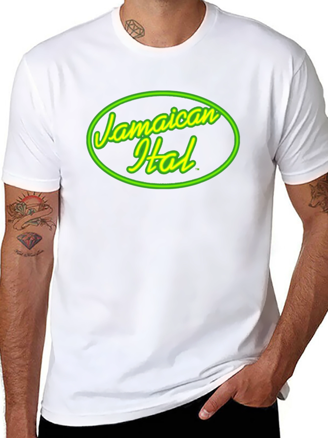 Jamaican Ital T-Shirt - Reggae Inspired Style