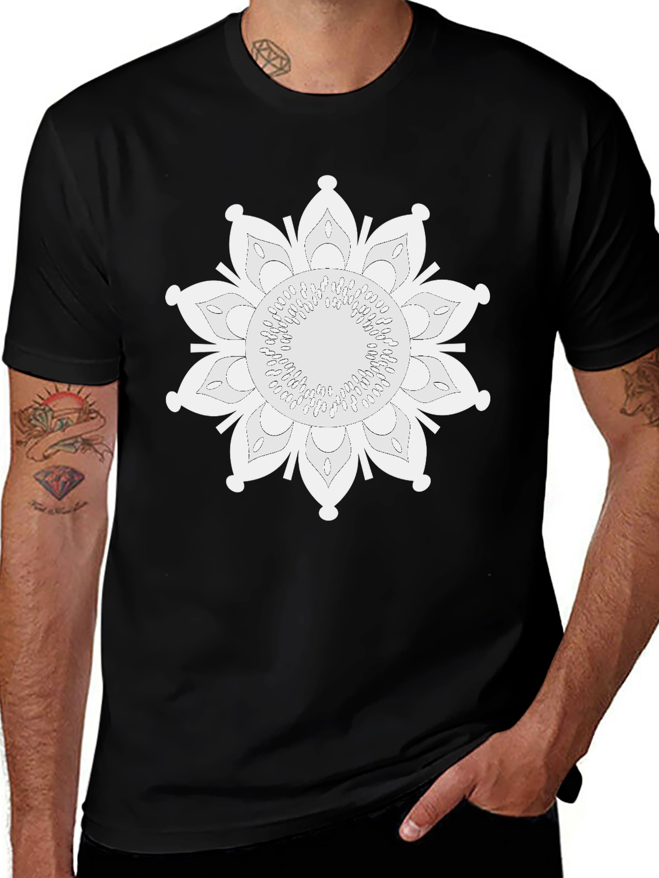 Mandala Graphic Tee - Stylish Comfort