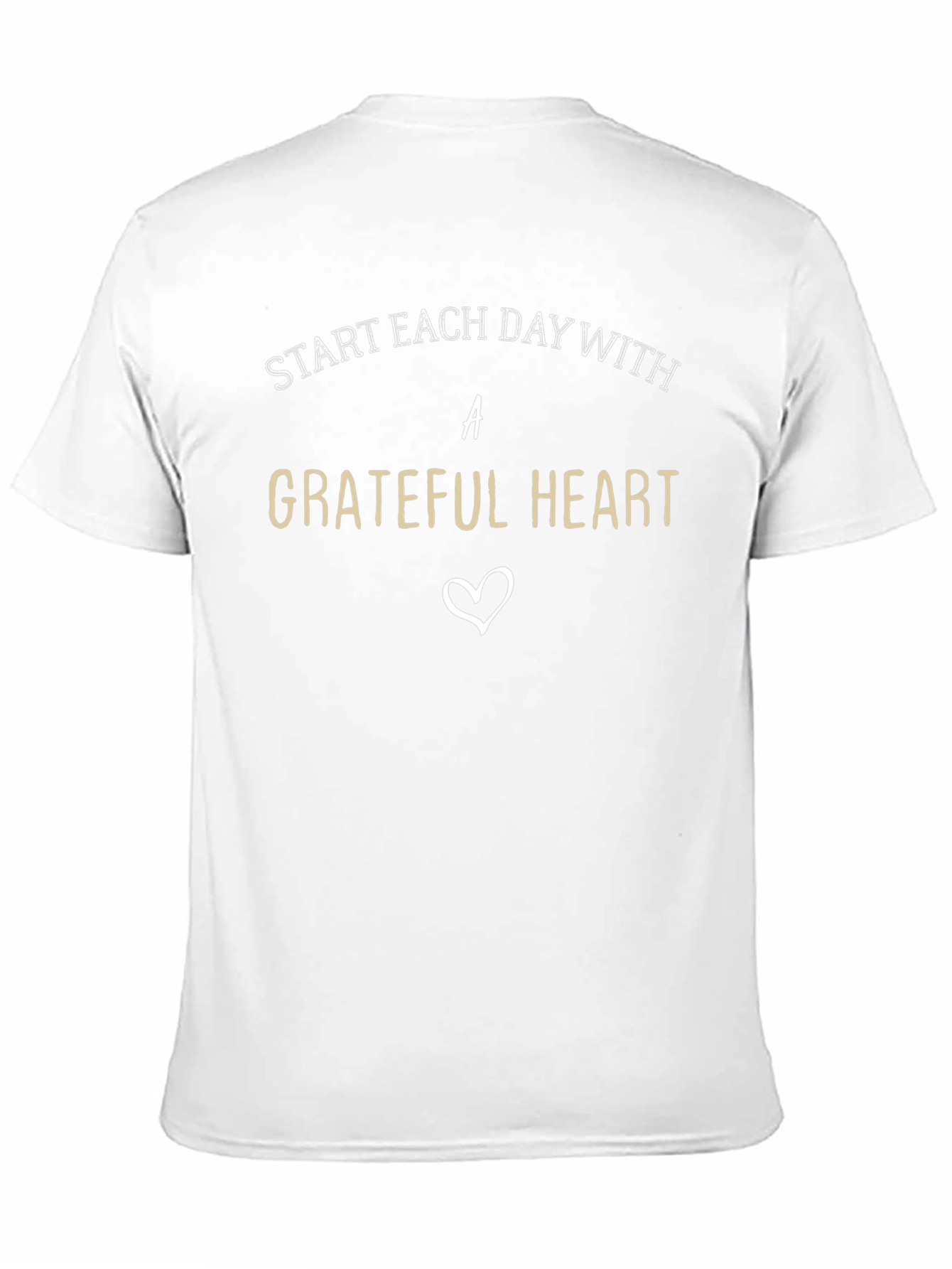 Grateful Heart Graphic Tee - Everyday Comfort