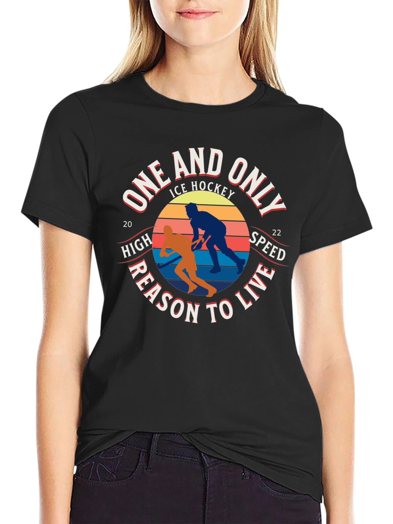 One And Only Ice Hockey Reason To Live T-Shirt