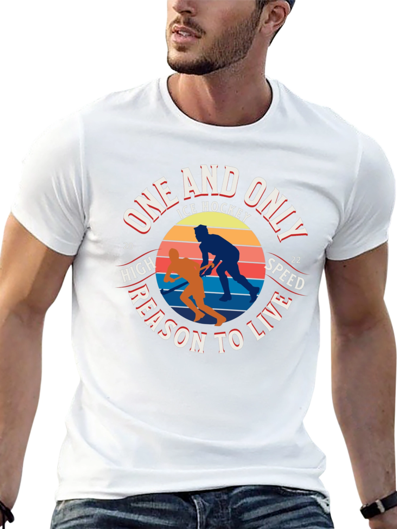 One And Only Ice Hockey Reason To Live T-Shirt