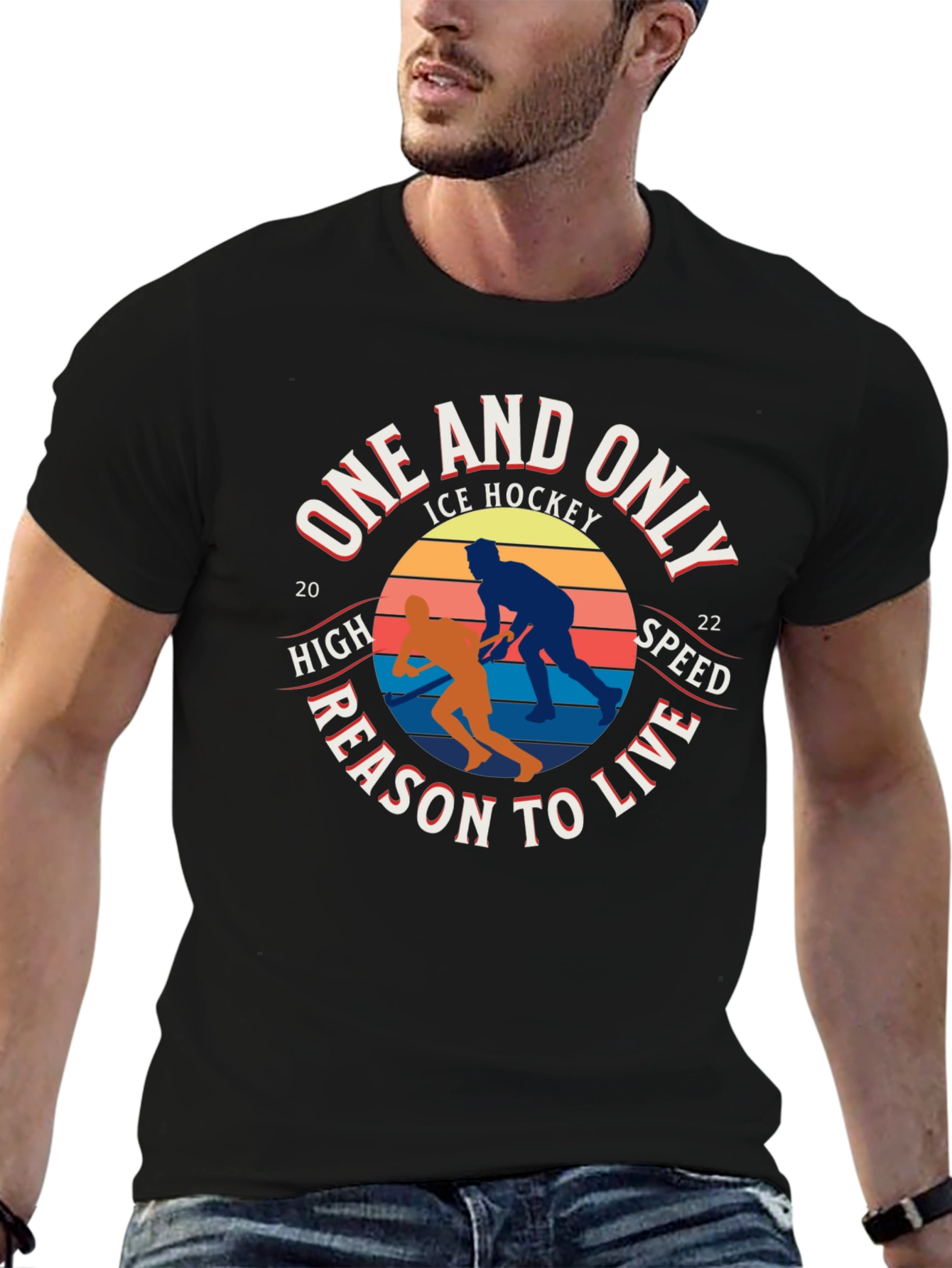 One And Only Ice Hockey Reason To Live T-Shirt
