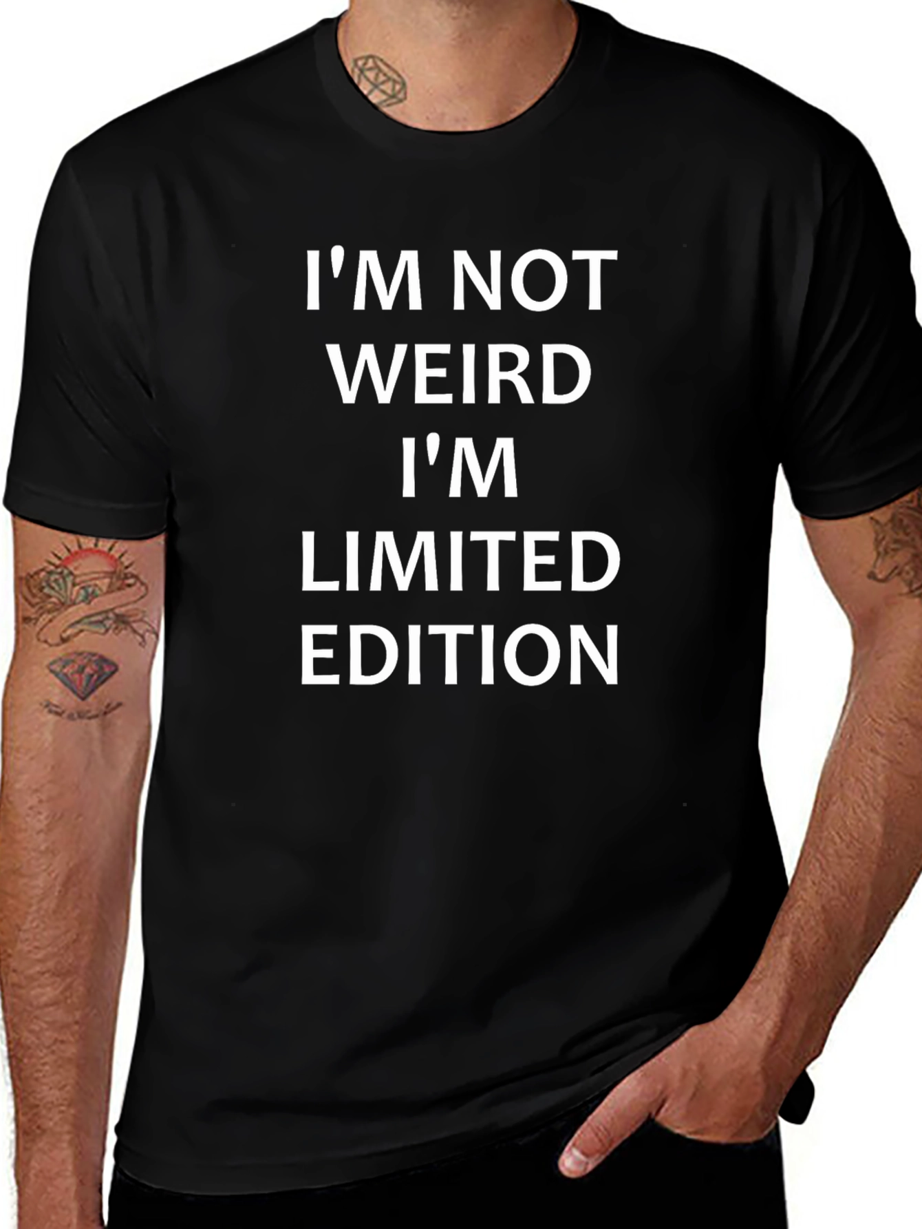 Limited Edition Humor T-Shirt: Im Not Weird