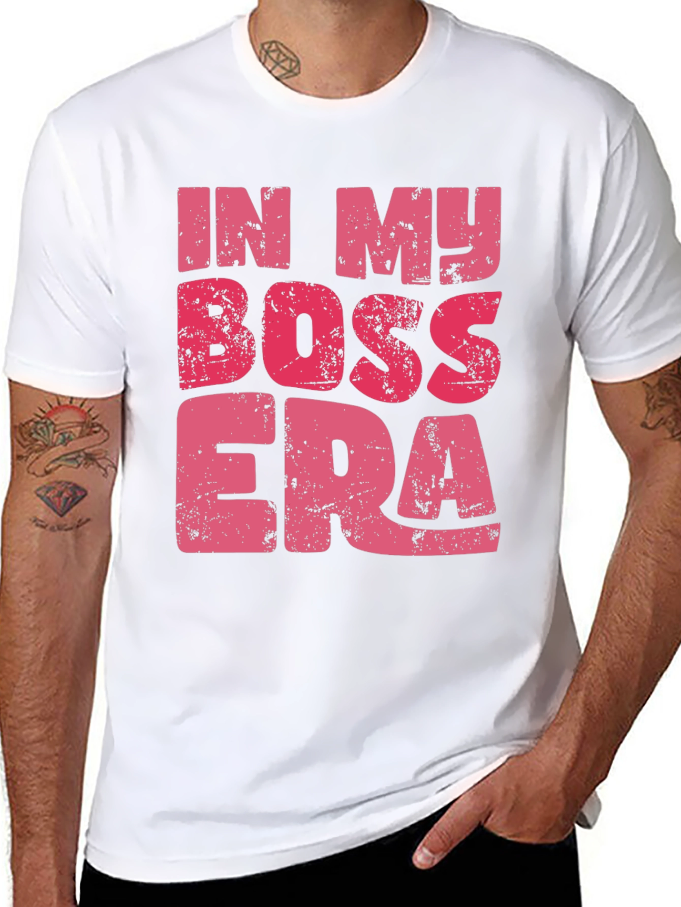 In My Boss Era Graphic Tee - Black