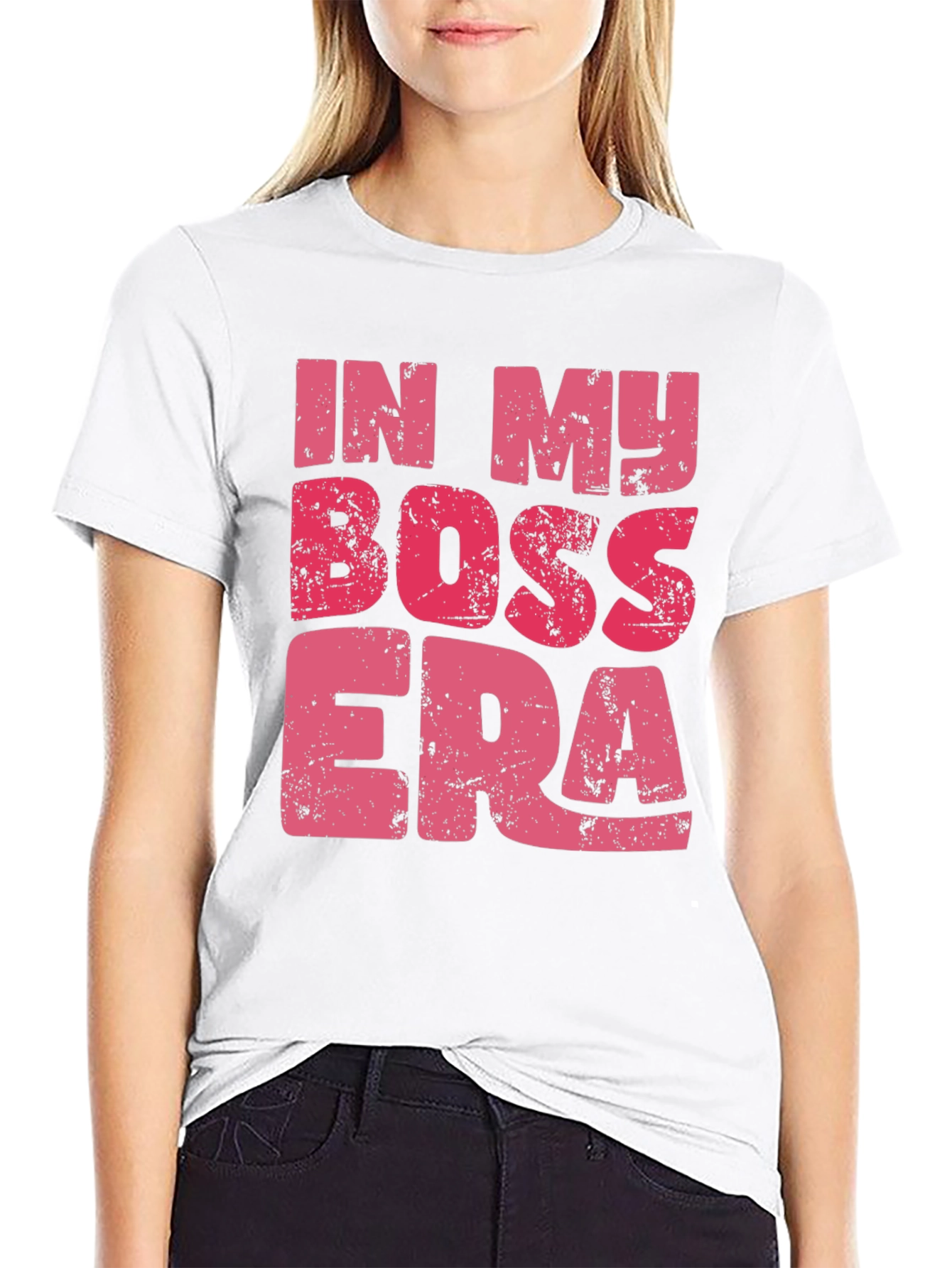 In My Boss Era Graphic Tee - Black