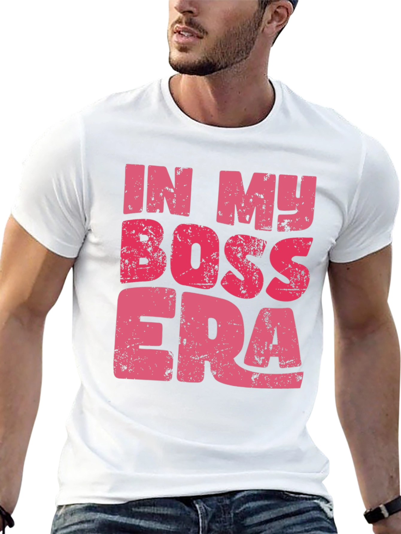 In My Boss Era Graphic Tee - Black
