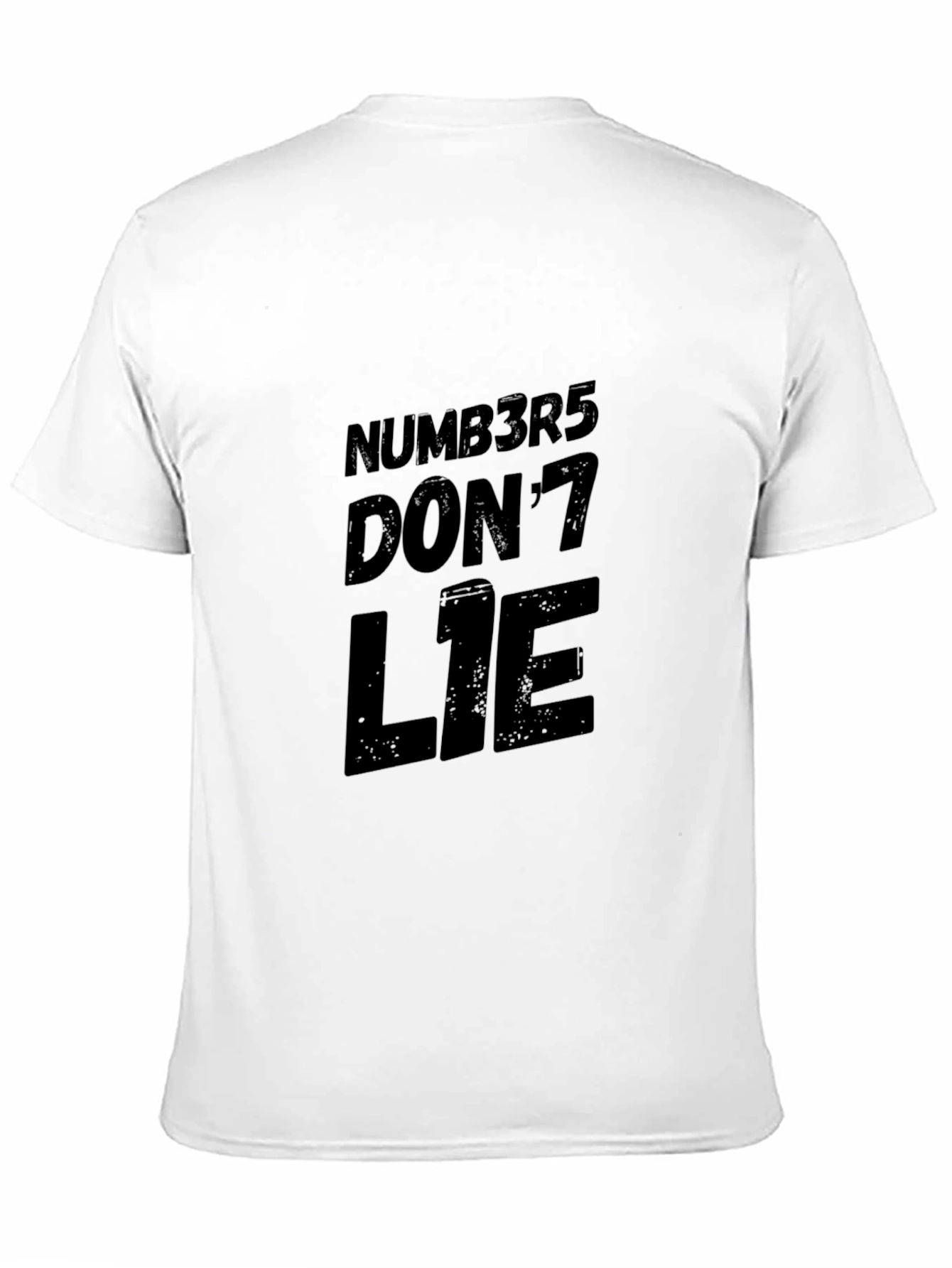 Numb3r5 Dont Lie Black Graphic Tee