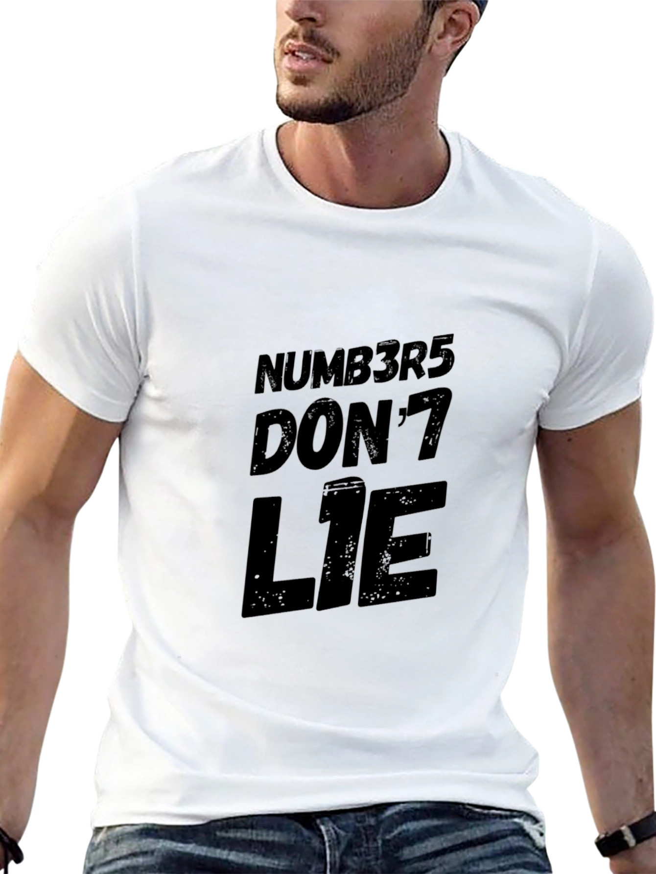 Numb3r5 Dont Lie Black Graphic Tee