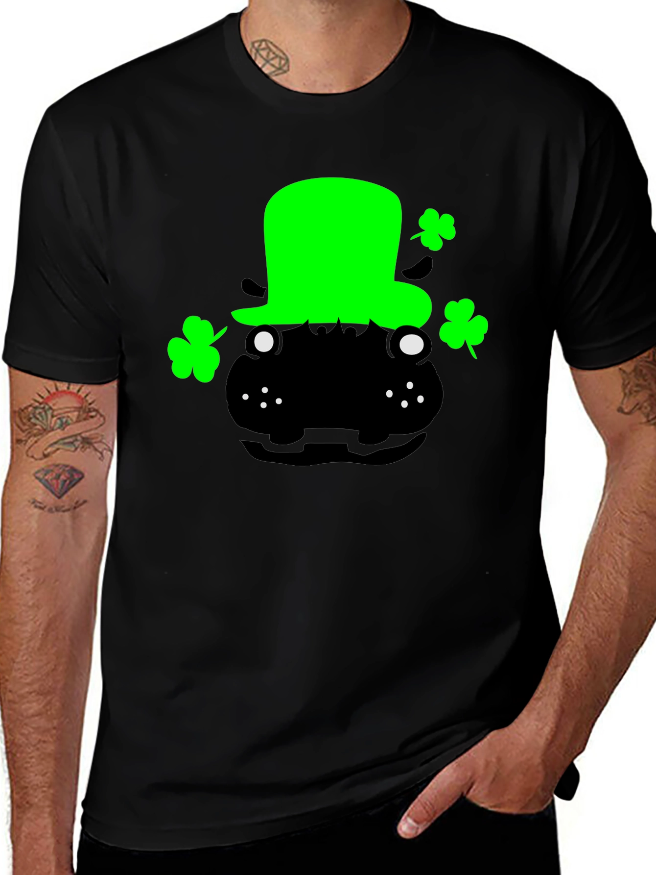 Lucky Hippo St. Patricks Day T-Shirt