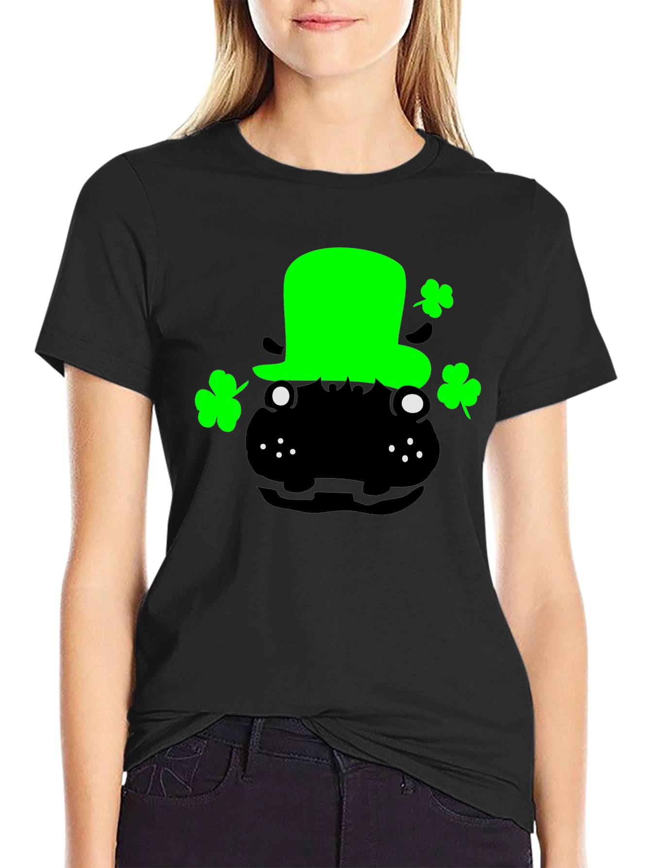 Lucky Hippo St. Patricks Day T-Shirt