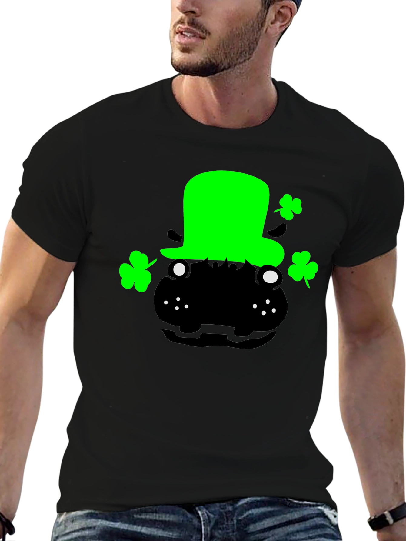 Lucky Hippo St. Patricks Day T-Shirt