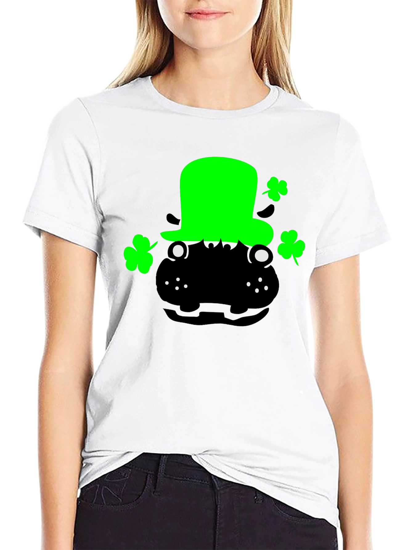 Lucky Hippo St. Patricks Day T-Shirt