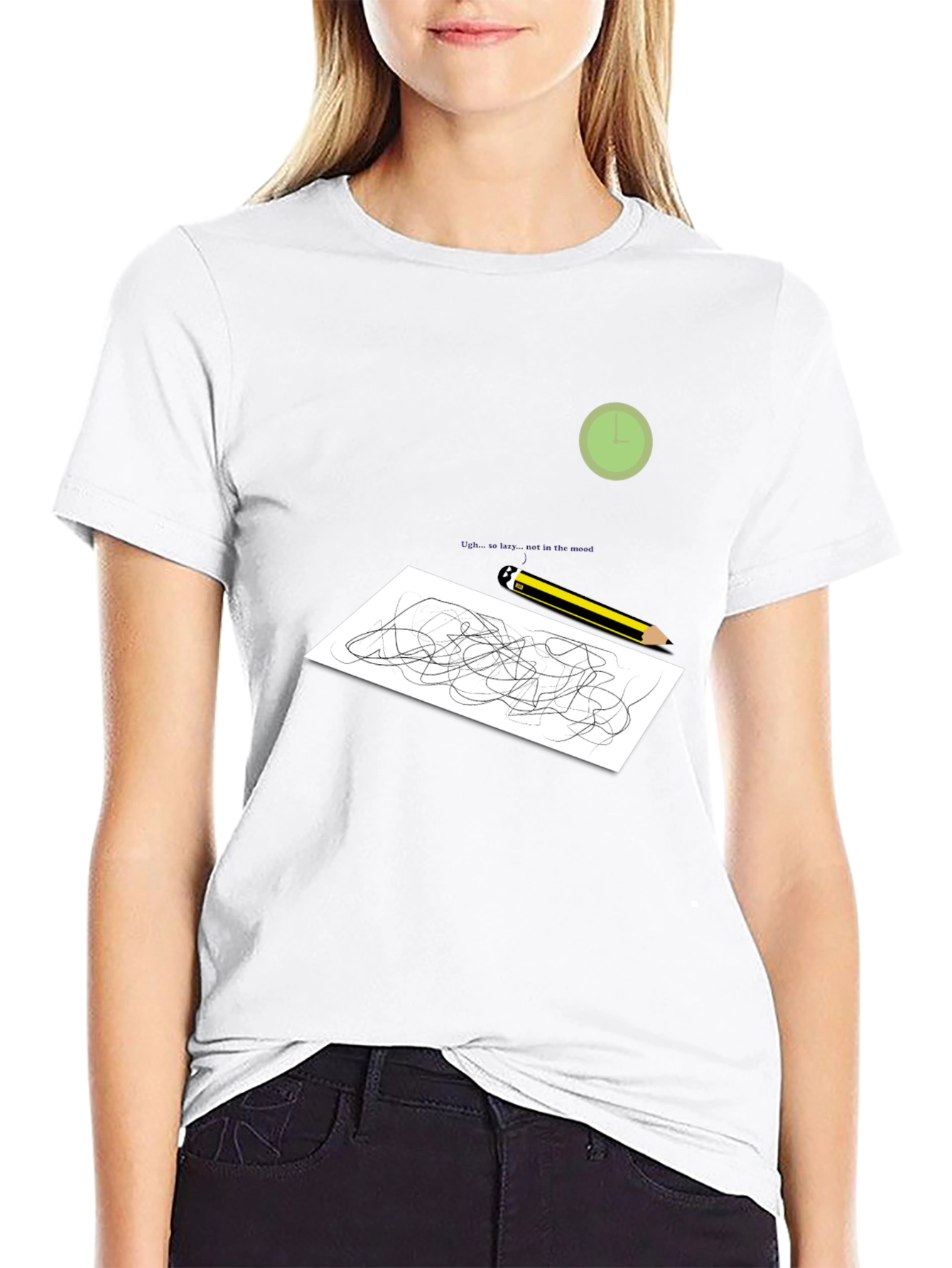 Abstract Scribble T-Shirt