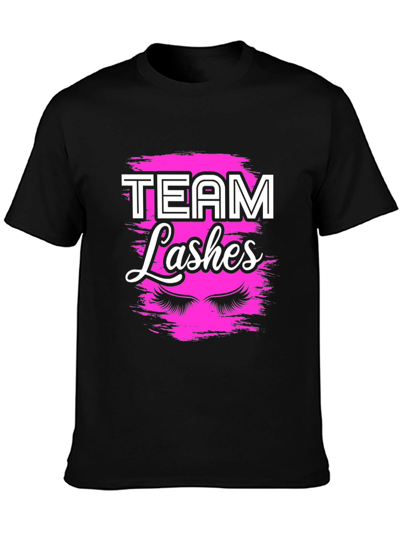 Team Lashes Graphic T-Shirt - Beauty Squad Tee
