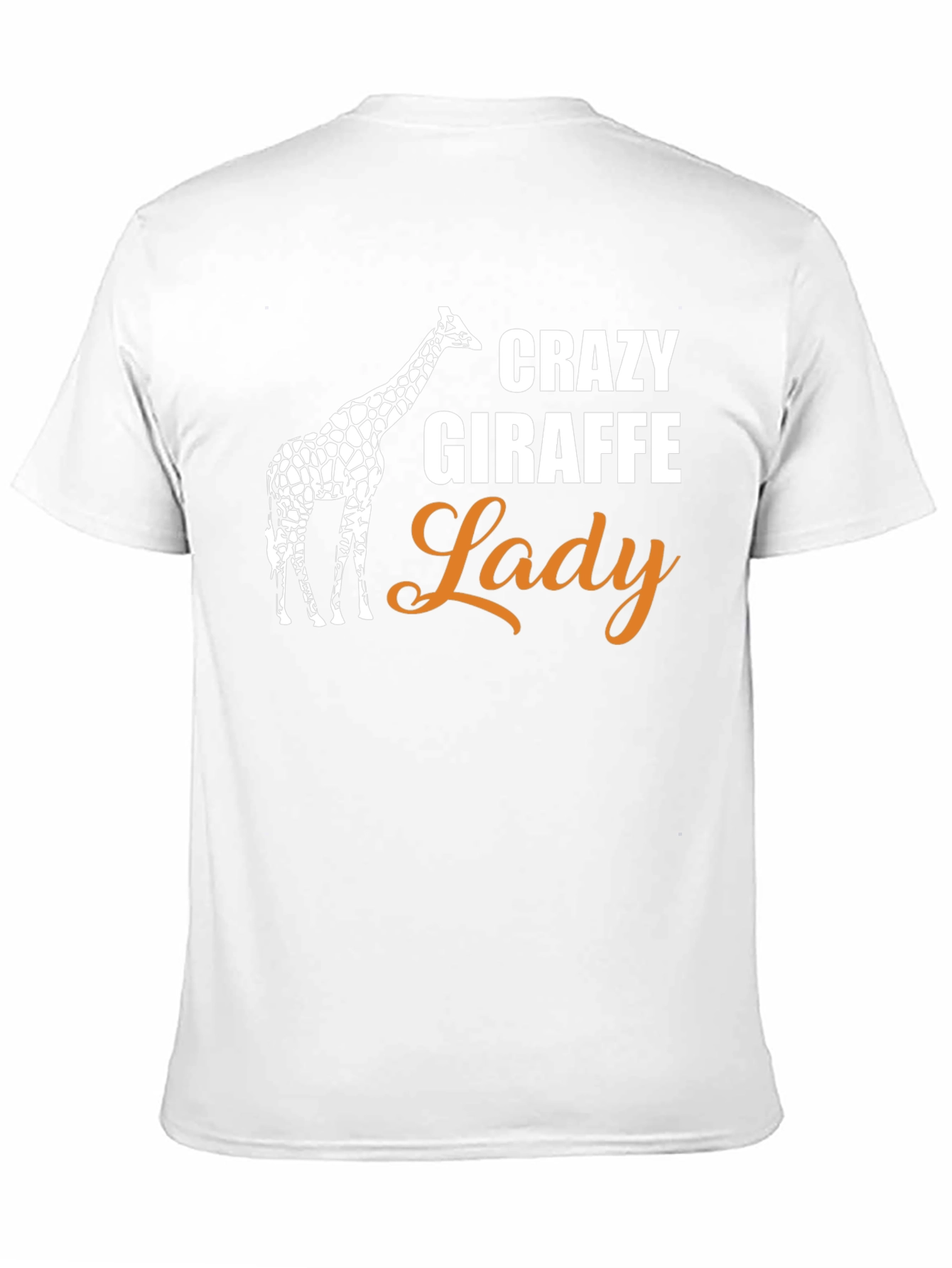 Crazy Giraffe Lady T-Shirt - Unisex