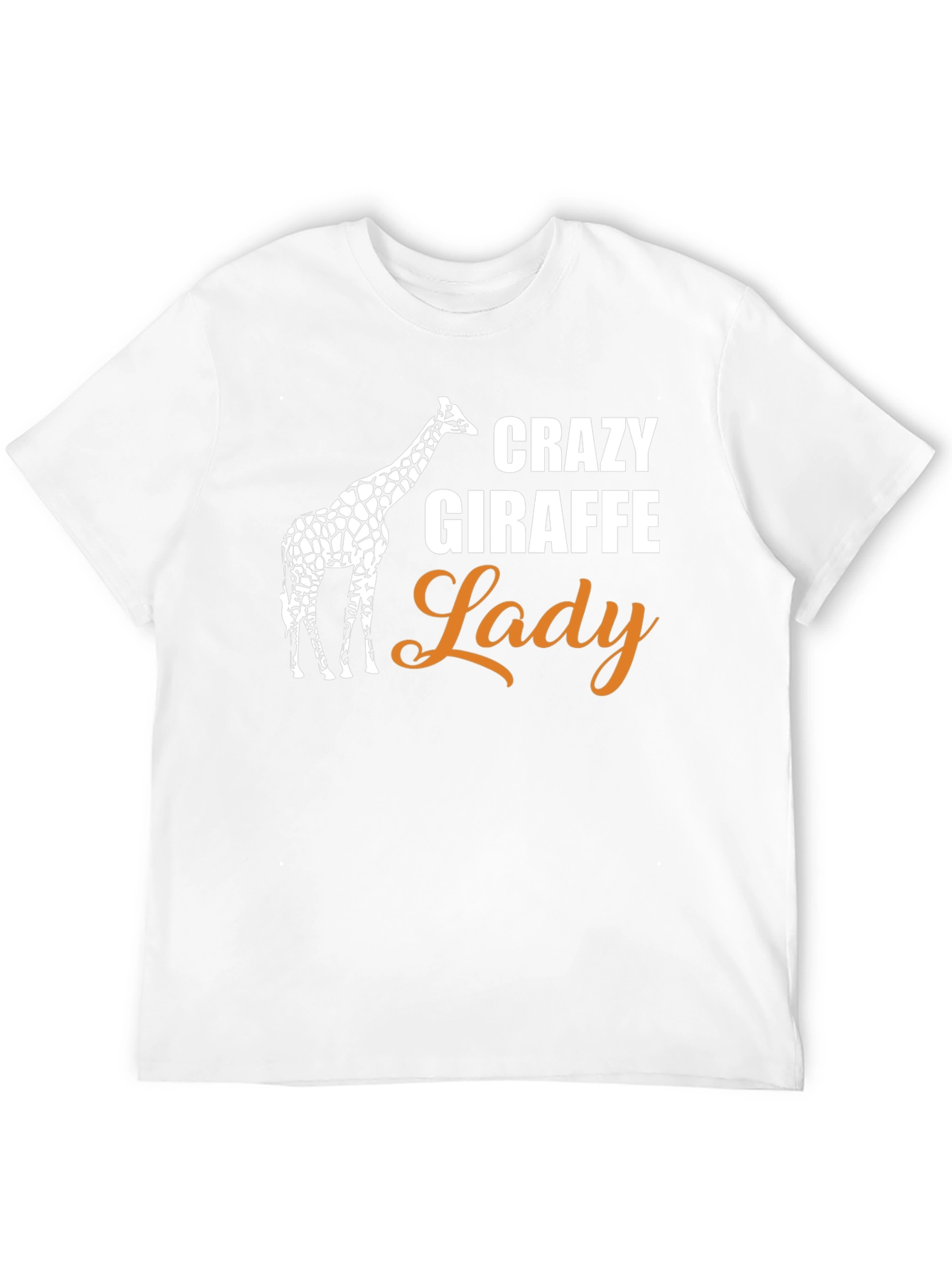 Crazy Giraffe Lady T-Shirt - Unisex