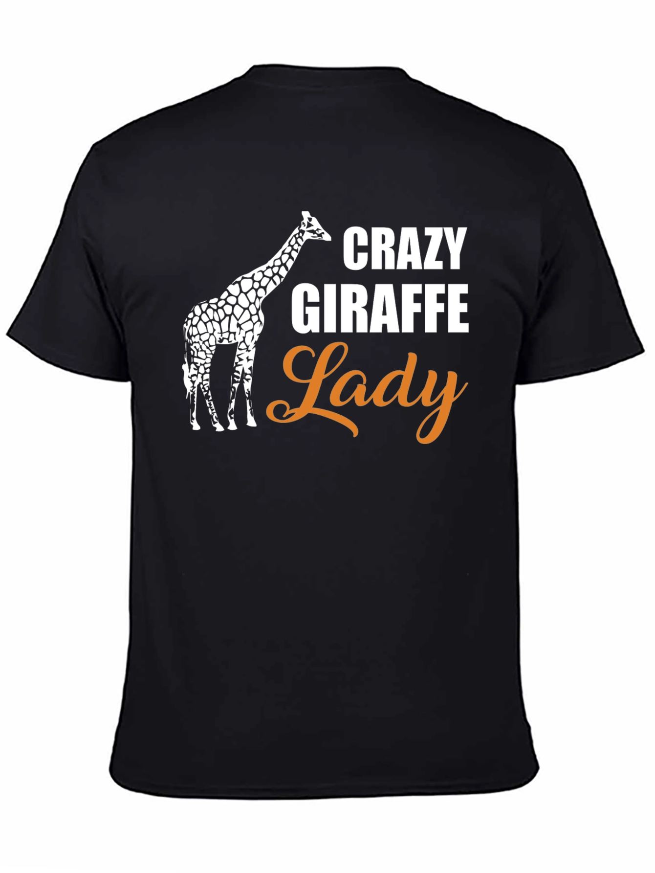 Crazy Giraffe Lady T-Shirt - Unisex