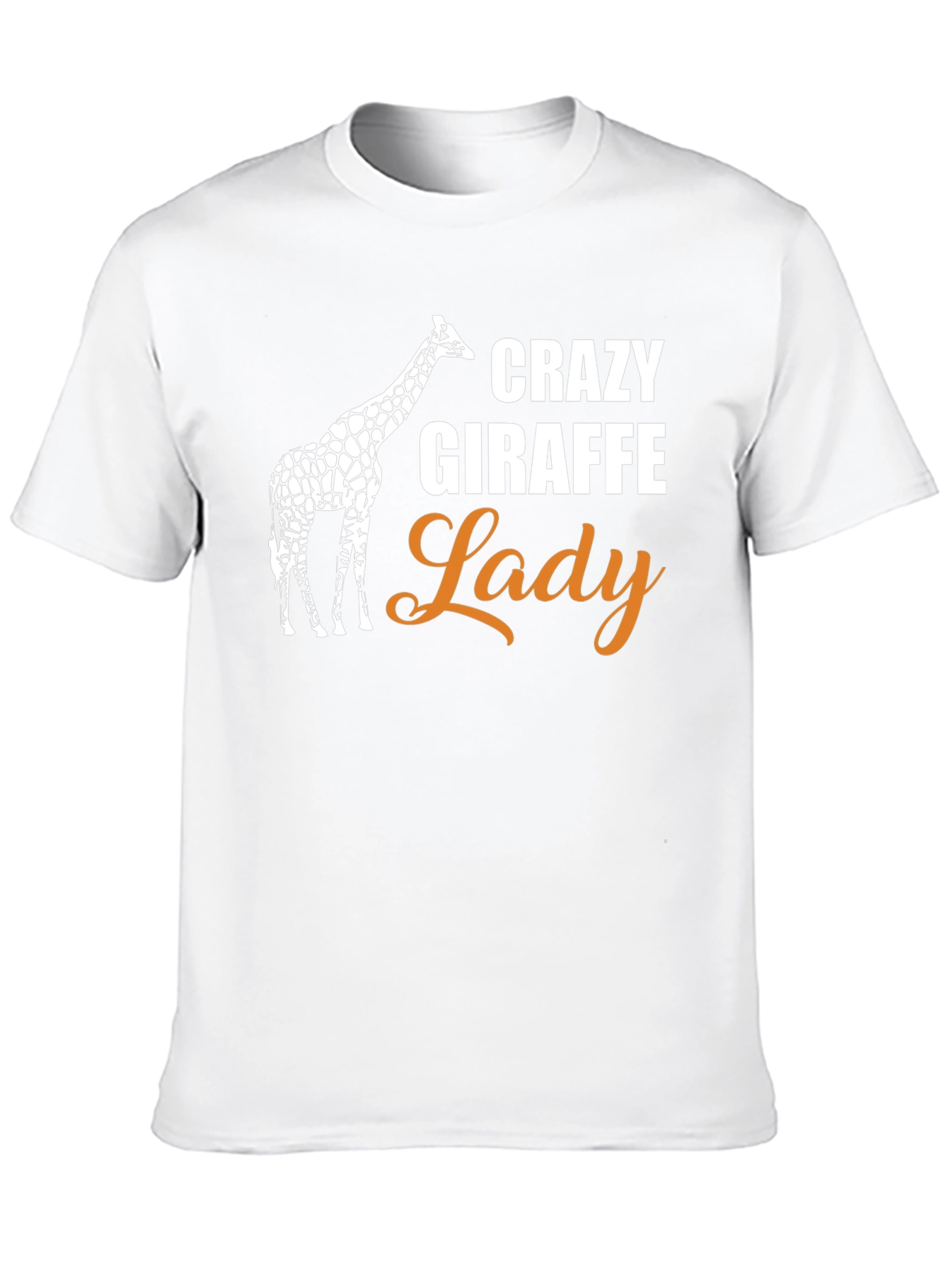 Crazy Giraffe Lady T-Shirt - Unisex