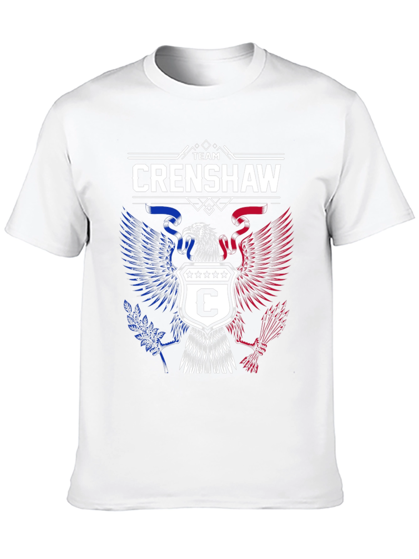 Team Crenshaw Eagle Crest Graphic Tee