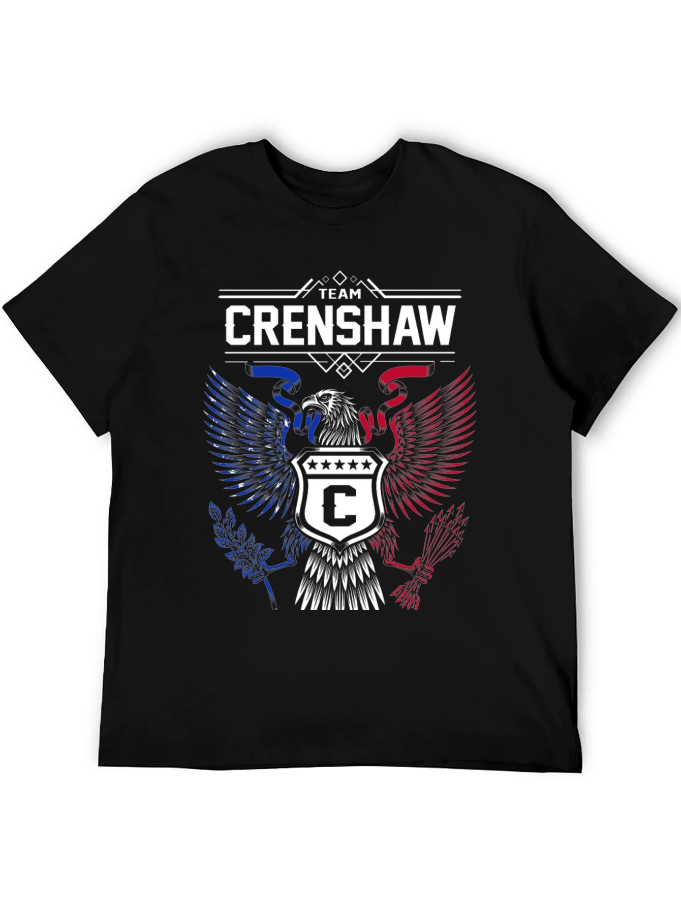 Team Crenshaw Eagle Crest Graphic Tee