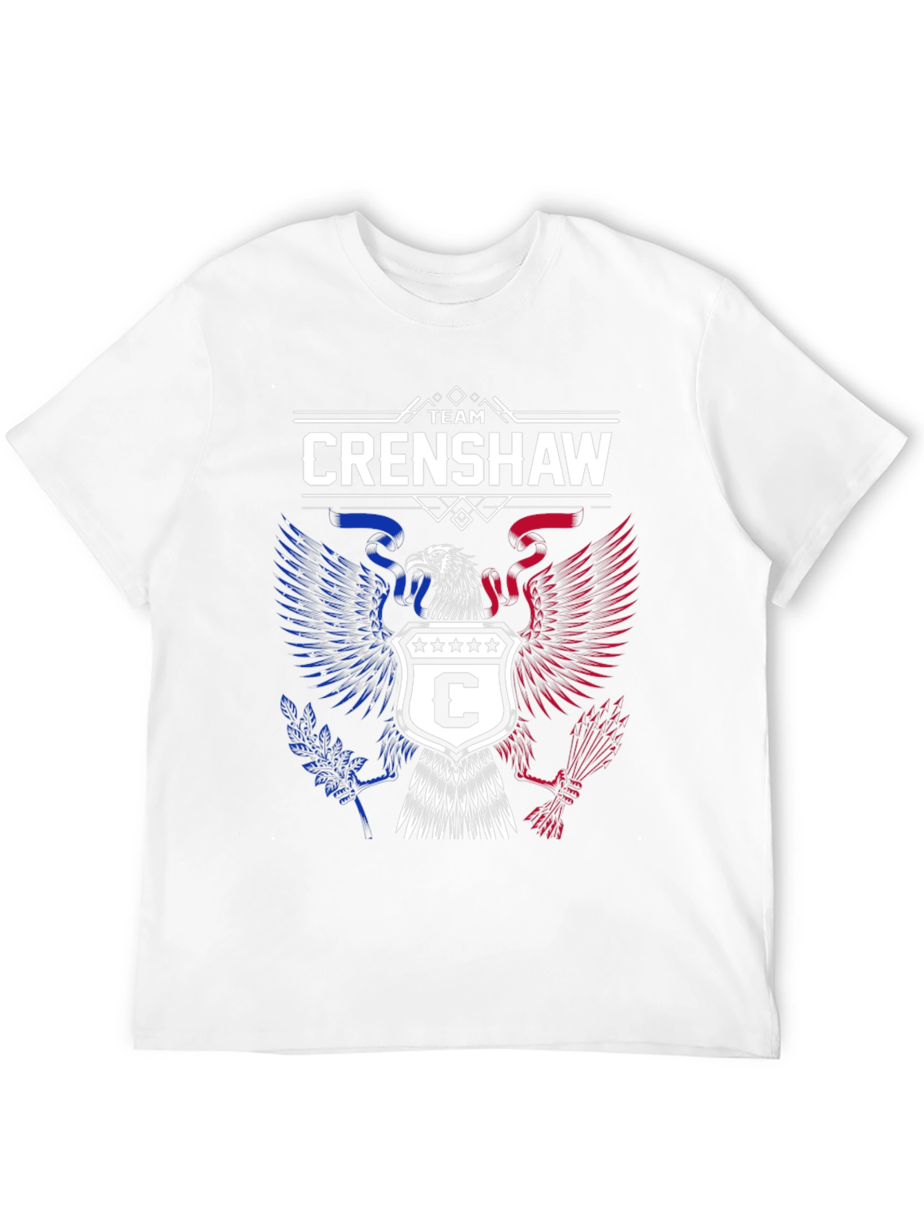 Team Crenshaw Eagle Crest Graphic Tee
