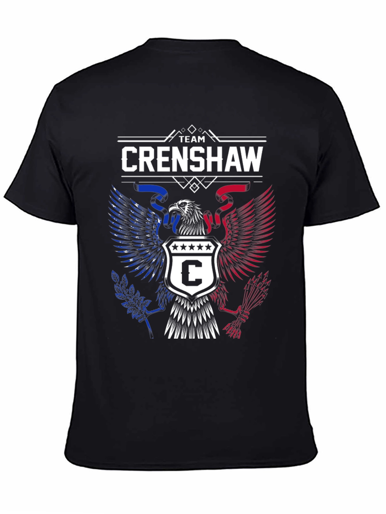 Team Crenshaw Eagle Crest Graphic Tee