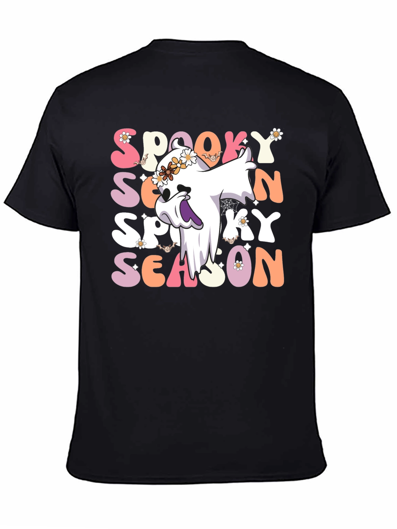 Spooky Season Ghost Graphic Tee