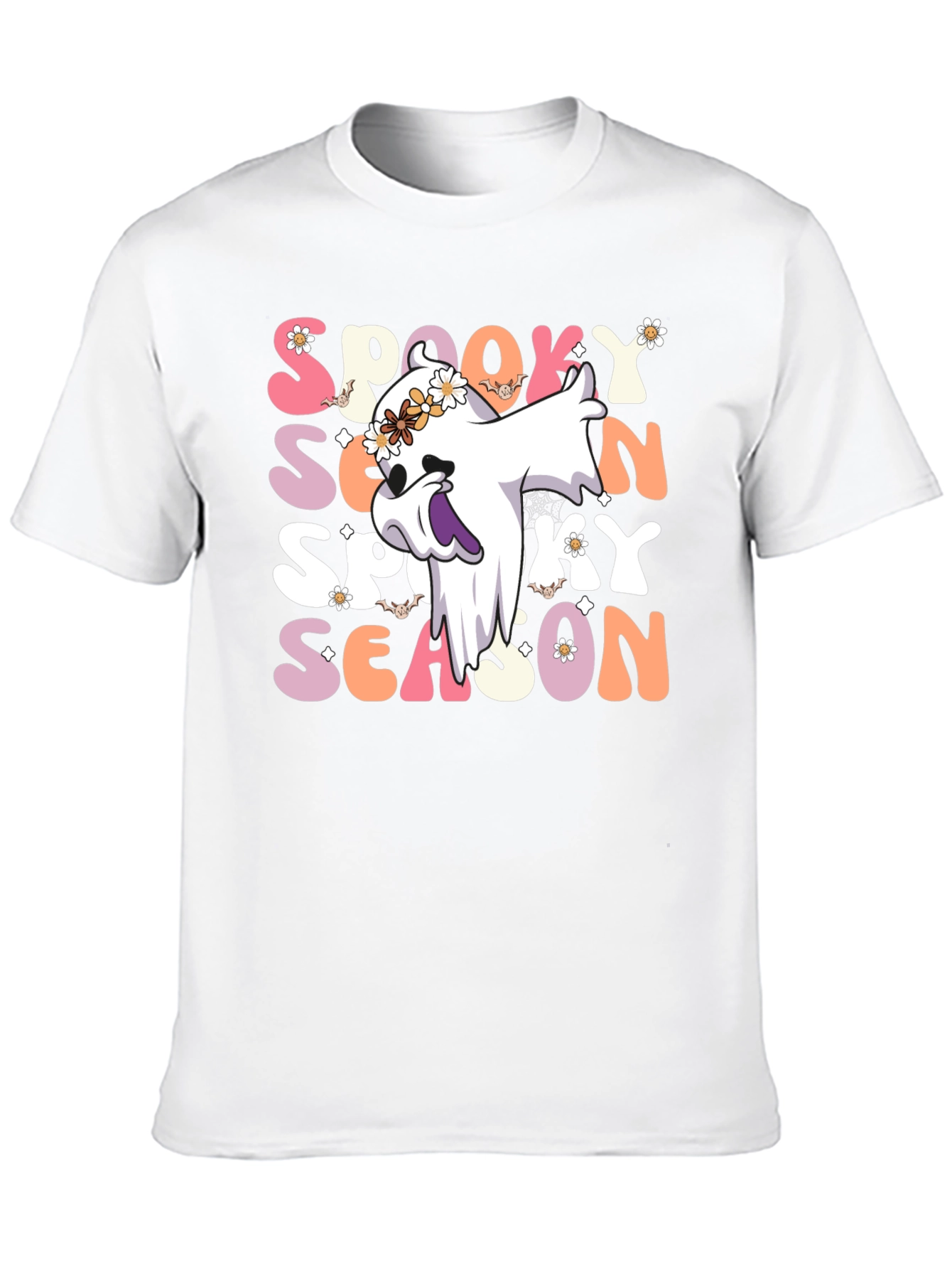 Spooky Season Ghost Graphic Tee