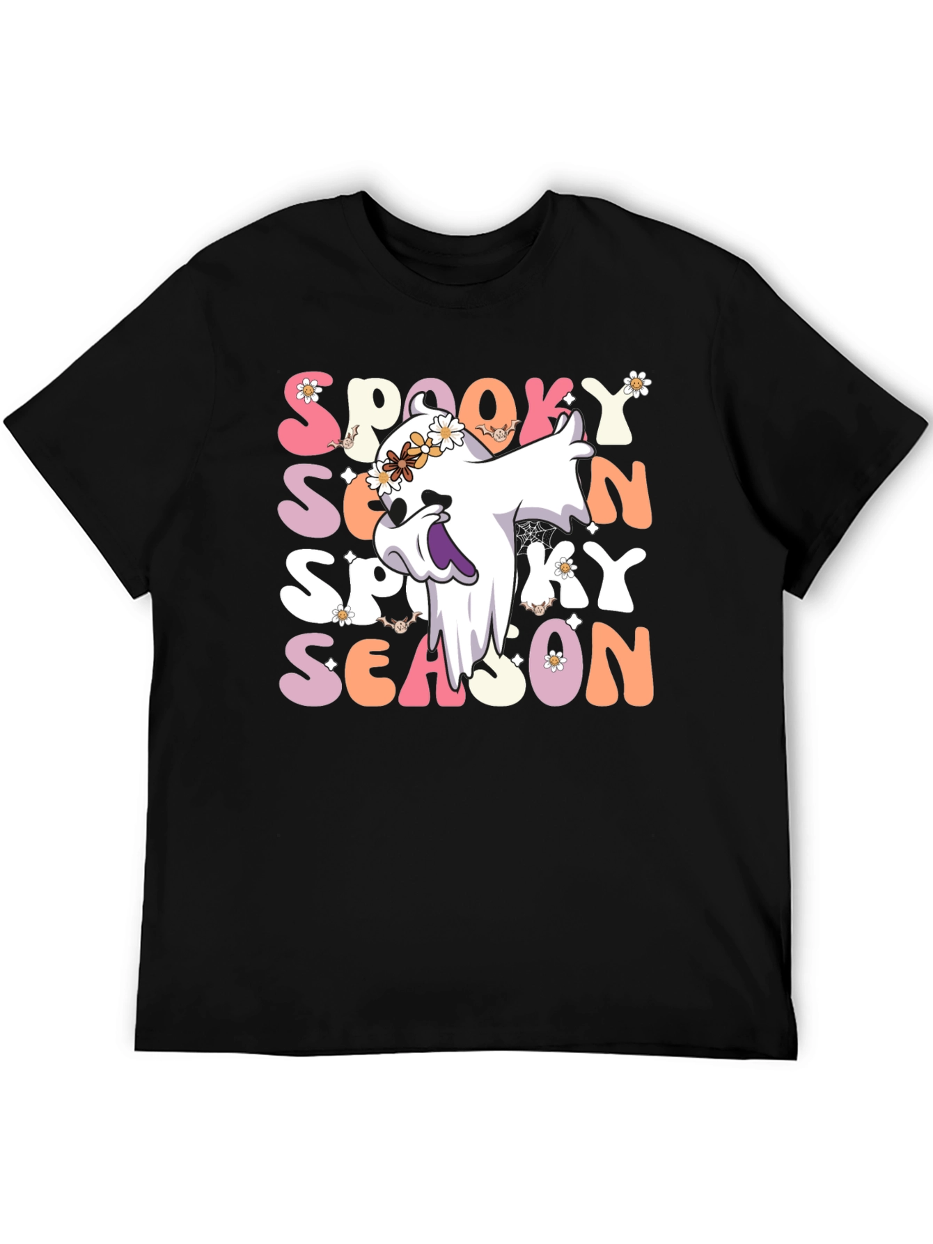 Spooky Season Ghost Graphic Tee