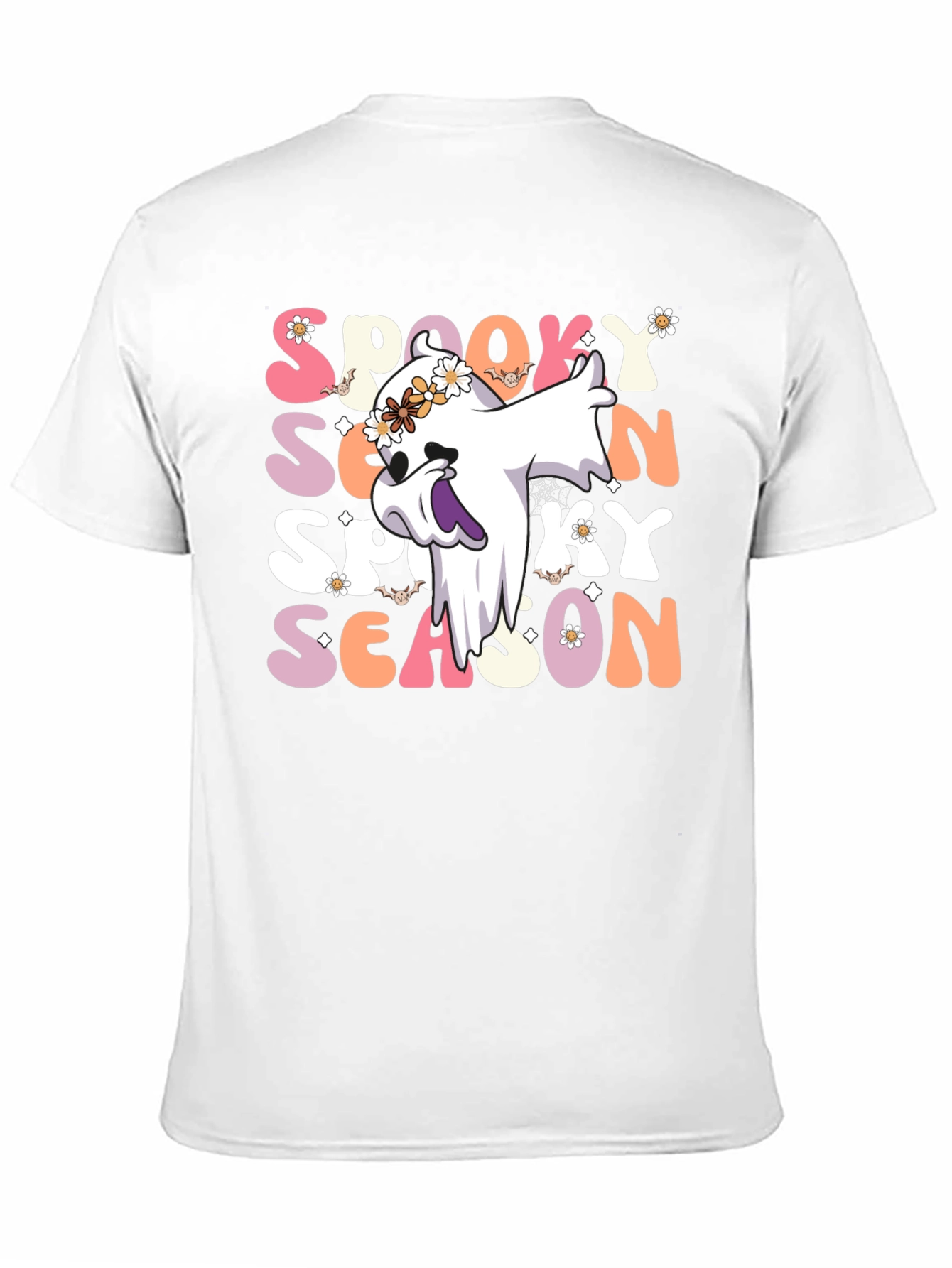 Spooky Season Ghost Graphic Tee