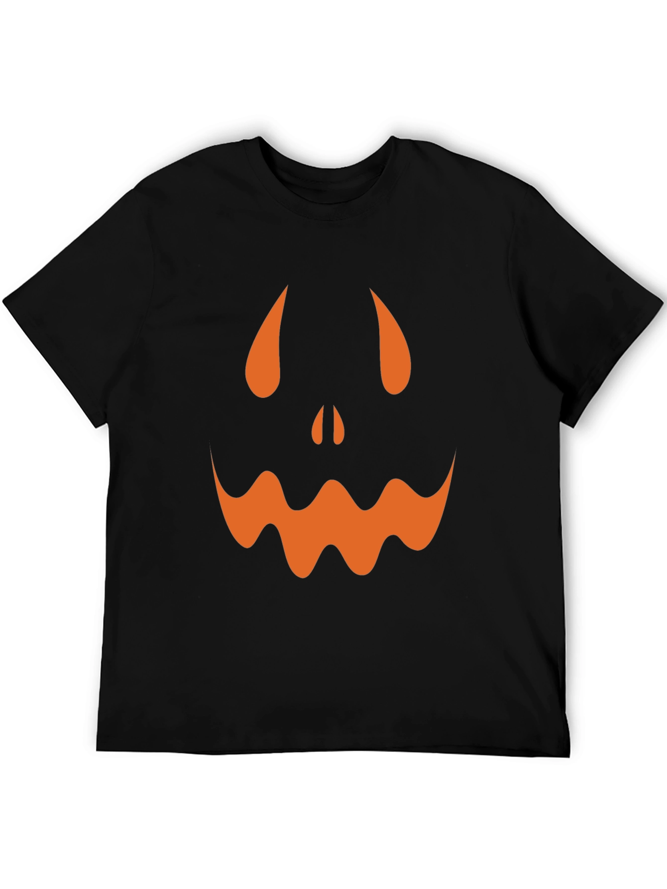Spooky Pumpkin Face Halloween T-Shirt