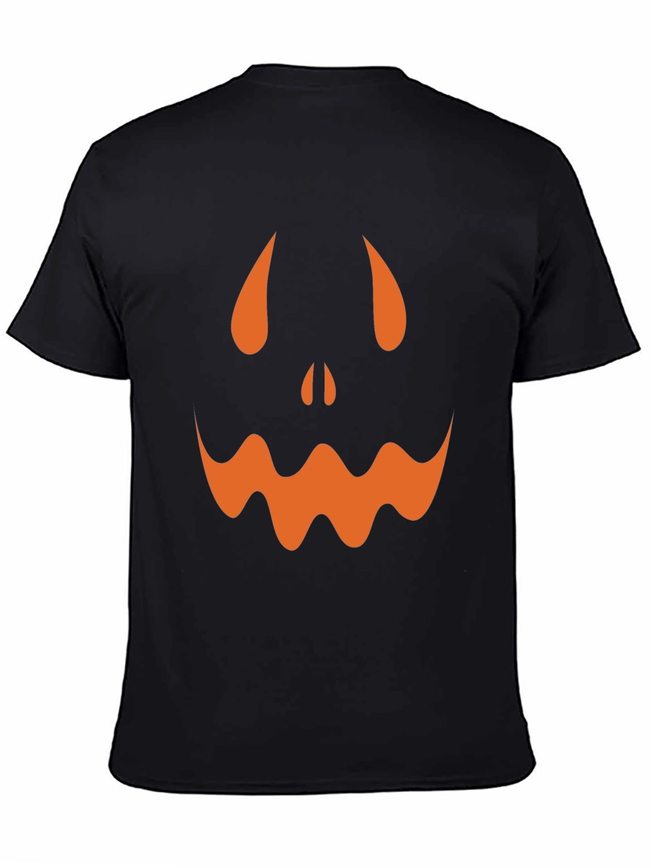 Spooky Pumpkin Face Halloween T-Shirt