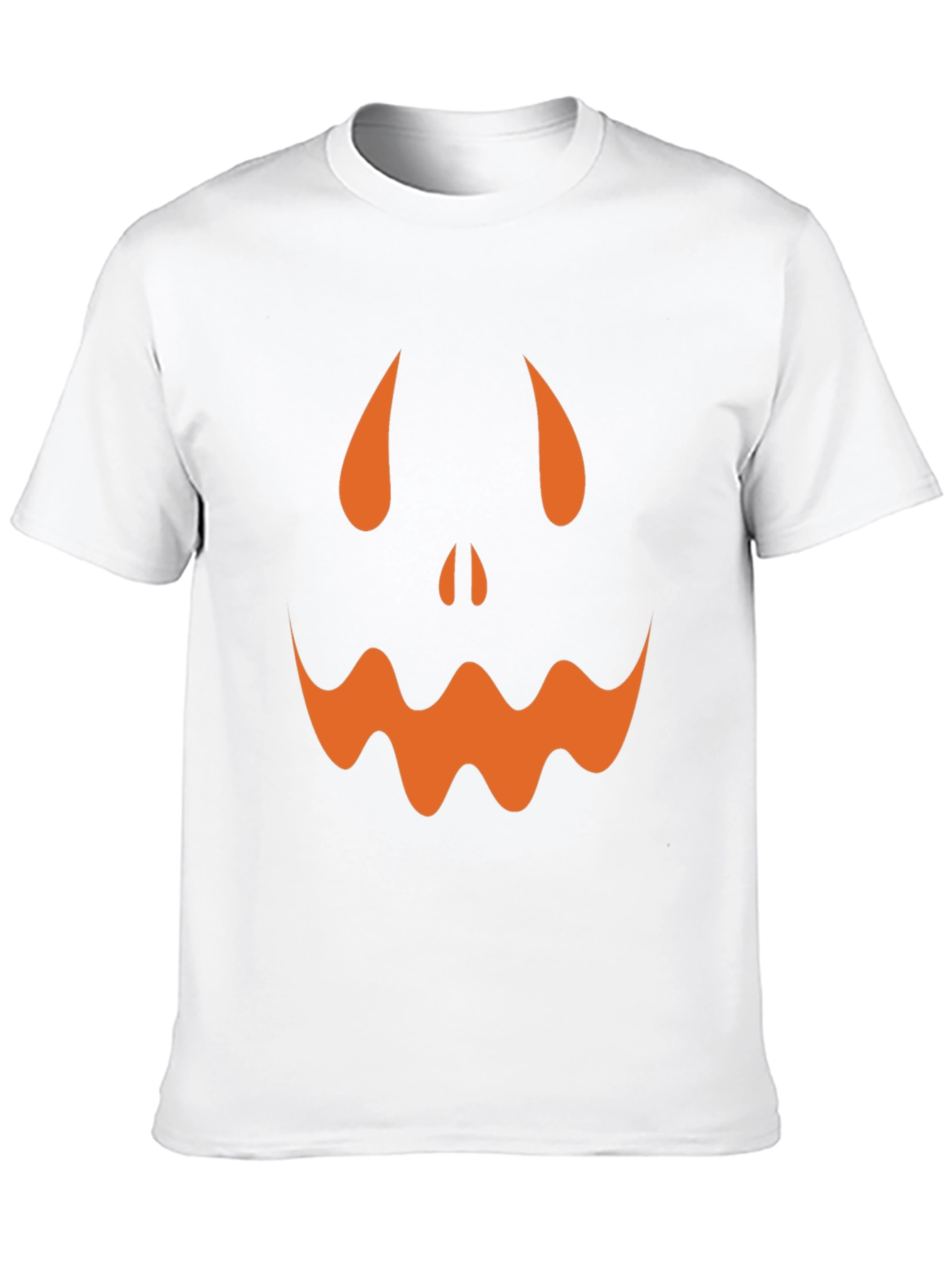 Spooky Pumpkin Face Halloween T-Shirt