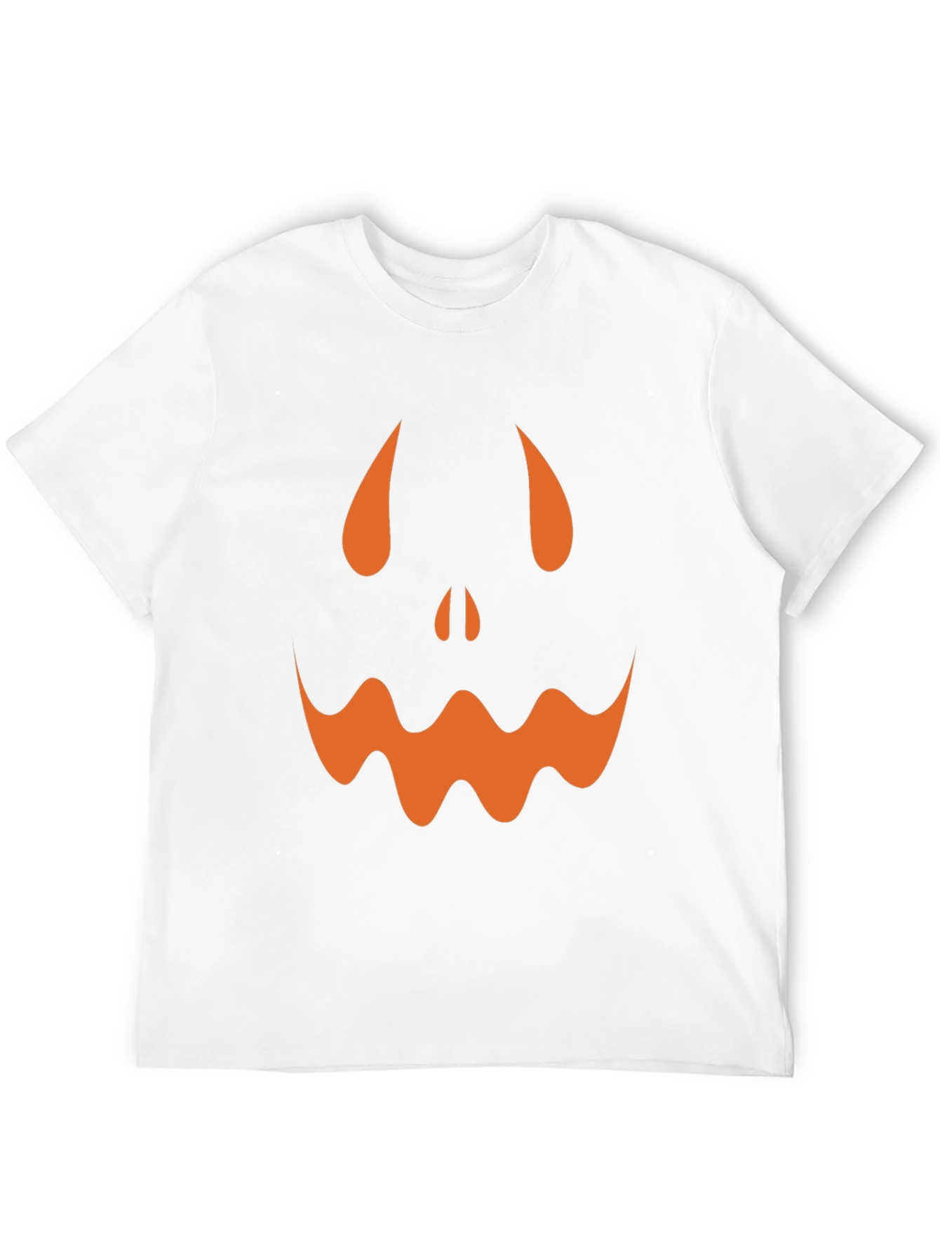 Spooky Pumpkin Face Halloween T-Shirt